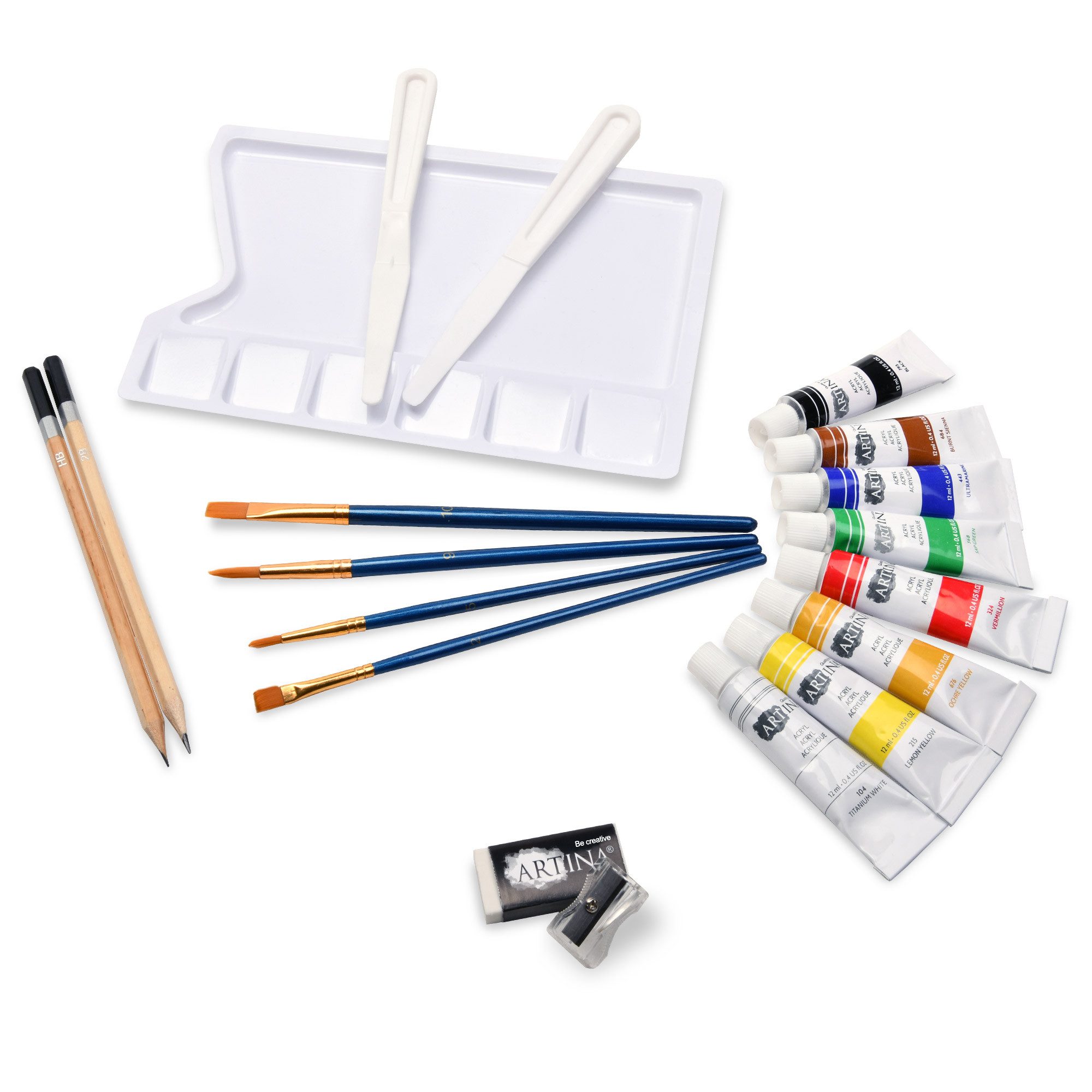 Artina Bastelfarbe, Artina Corsica Malset 41x31x5cm Diverse Farben