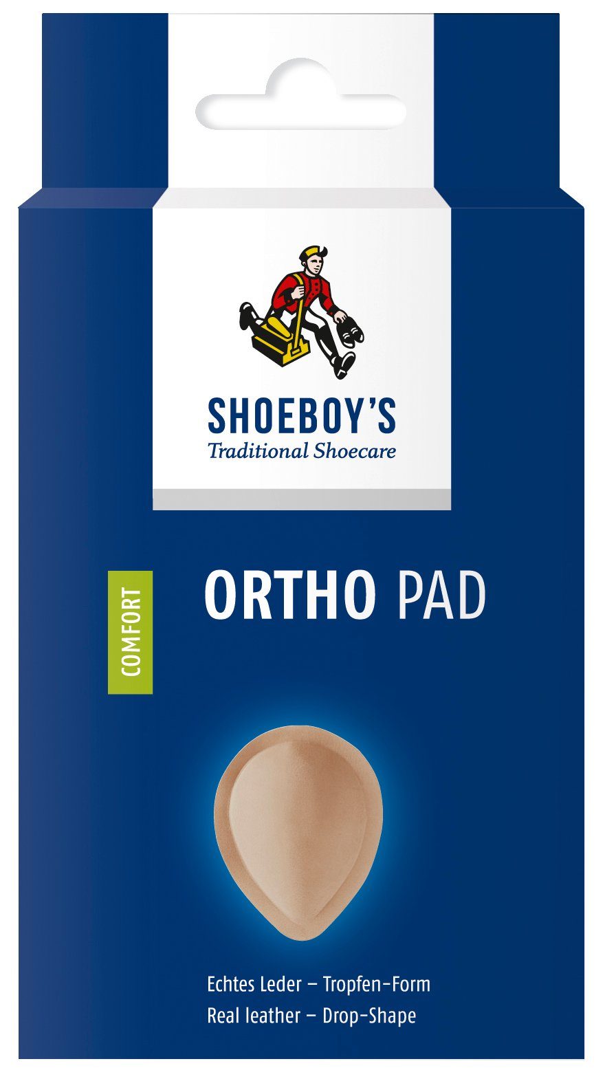 Pelotte Shoeboys Pad Ortho Drop Tropfenform Pelotte - in