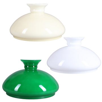 Home4Living Lampenschirm Petroleum Lampenglas Ø 300mm Ersatzglas Weiß Opalglas, Dekorativ