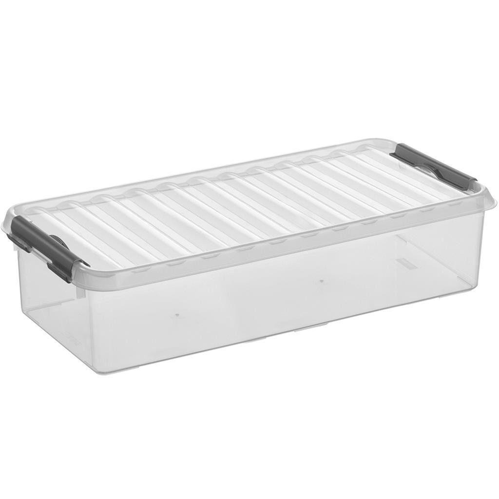 Sunware Aufbewahrungsbox Box Q-line transp./metallf. 6,5 günstig online kaufen