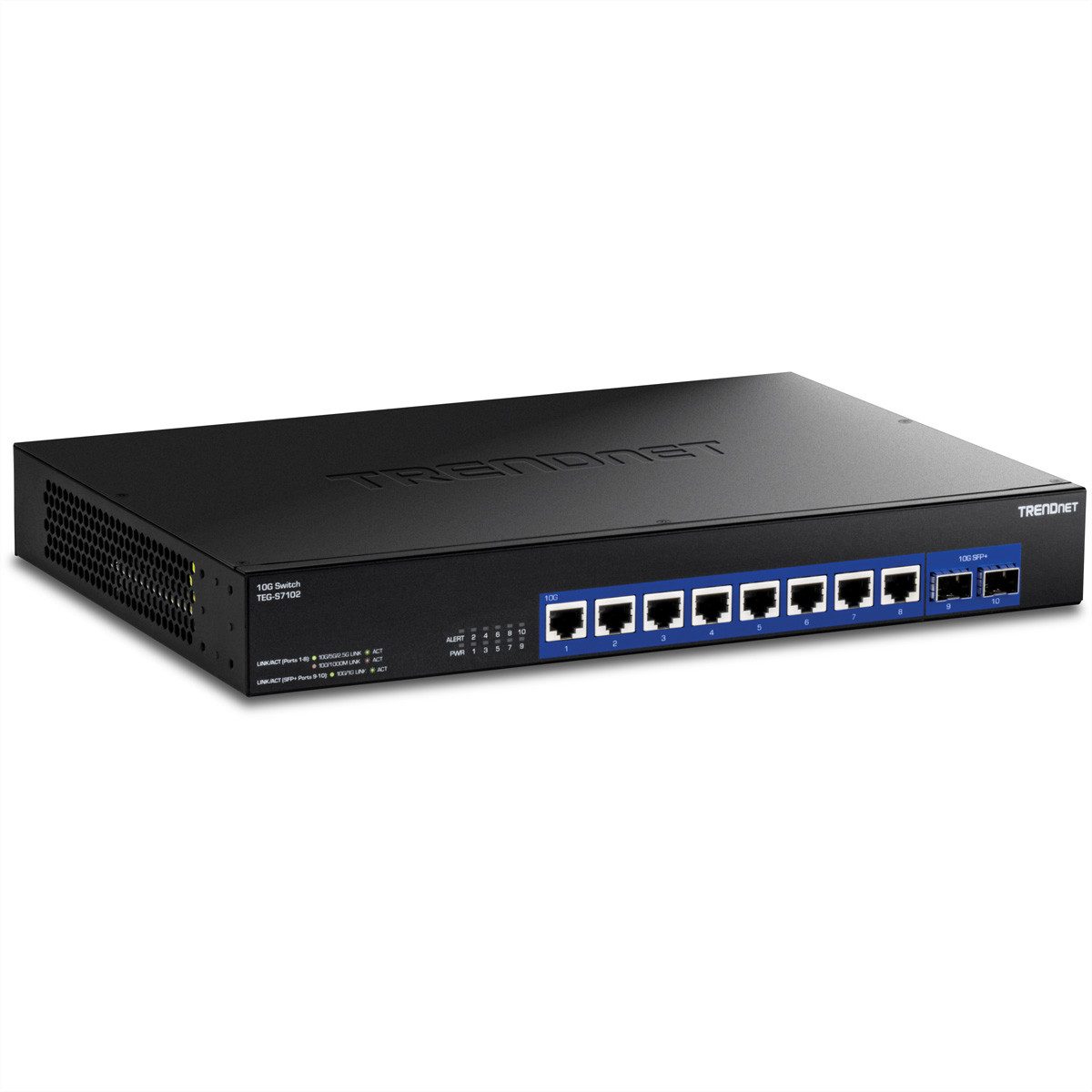 TEG-S7102 10-Port 10G Switch Unmanaged Netzwerk-Switch