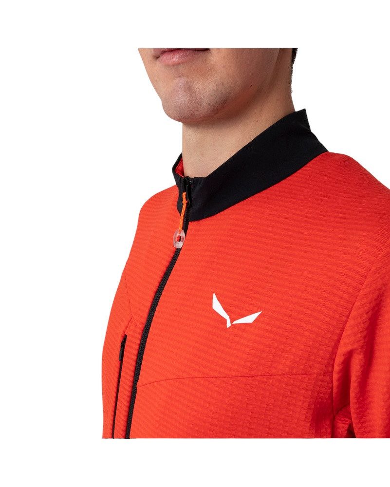 Salewa Fleecejacke Pedroc 2 Polarlite (leicht, warm) flamerot Herren