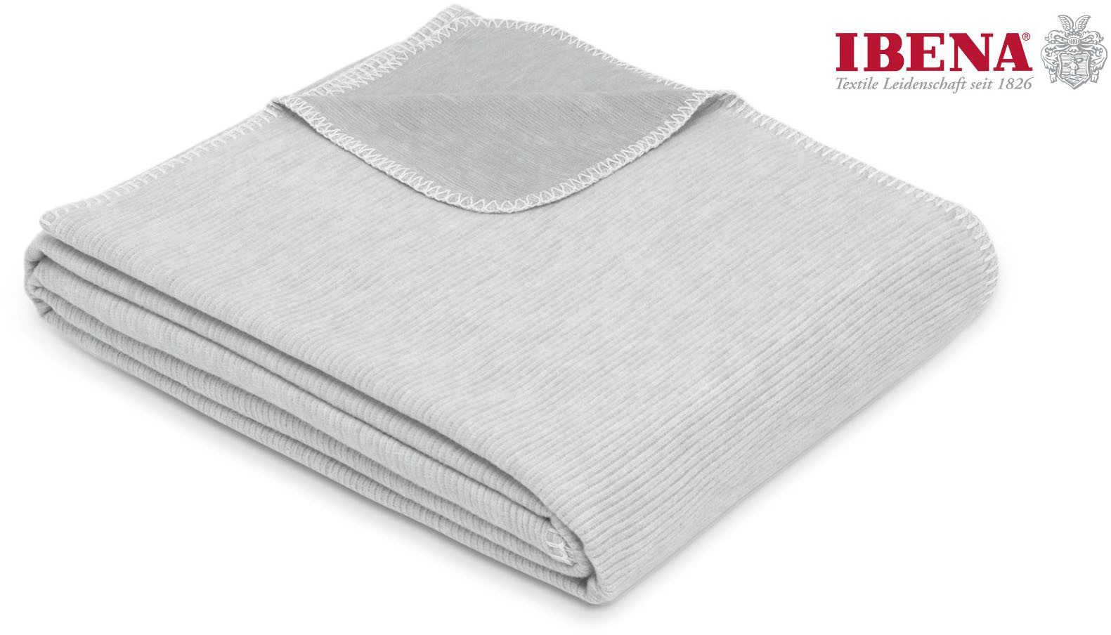 Wohndecke Wohndecke Lausanne, IBENA, in schlichtem günstig online kaufen