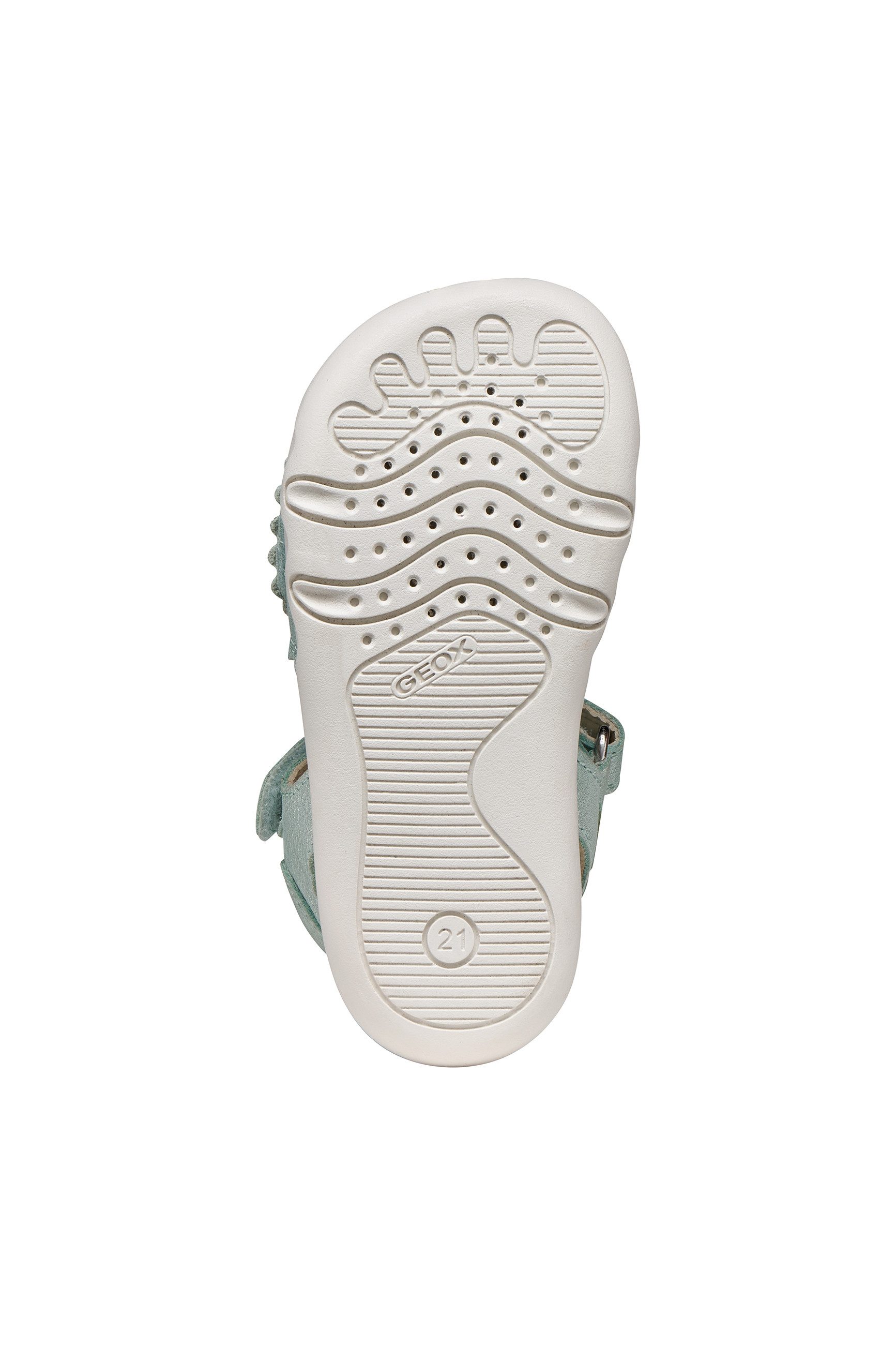 Geox B SANDAL STEPPIEUP G Lauflernschuh Babyschuh mit Klettverschluss, Größenschablone zum Download