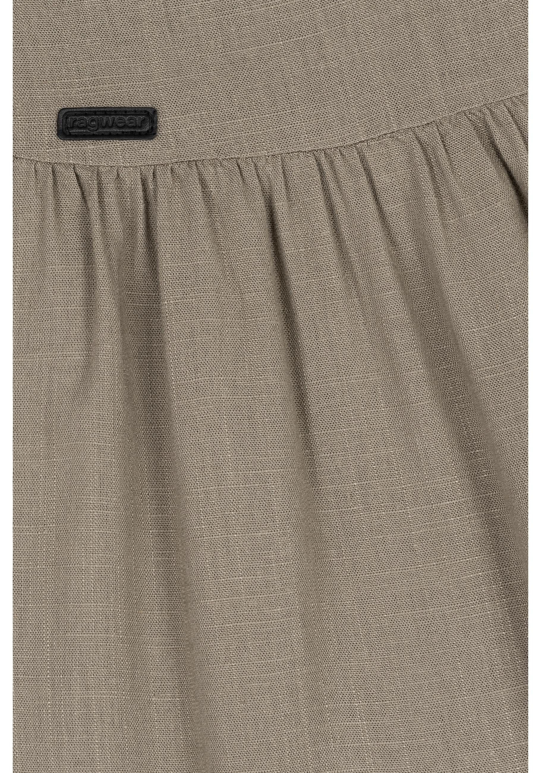 Ragwear Minikleid Almu Leichtes Langarmkleid mit Blumenmuster – Bild 4 von 4