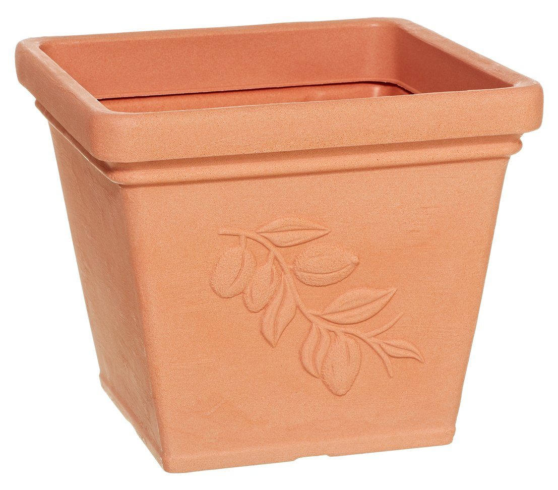 Dehner Blumentopf »Laura, Kunststoff, terrakotta« OTTO