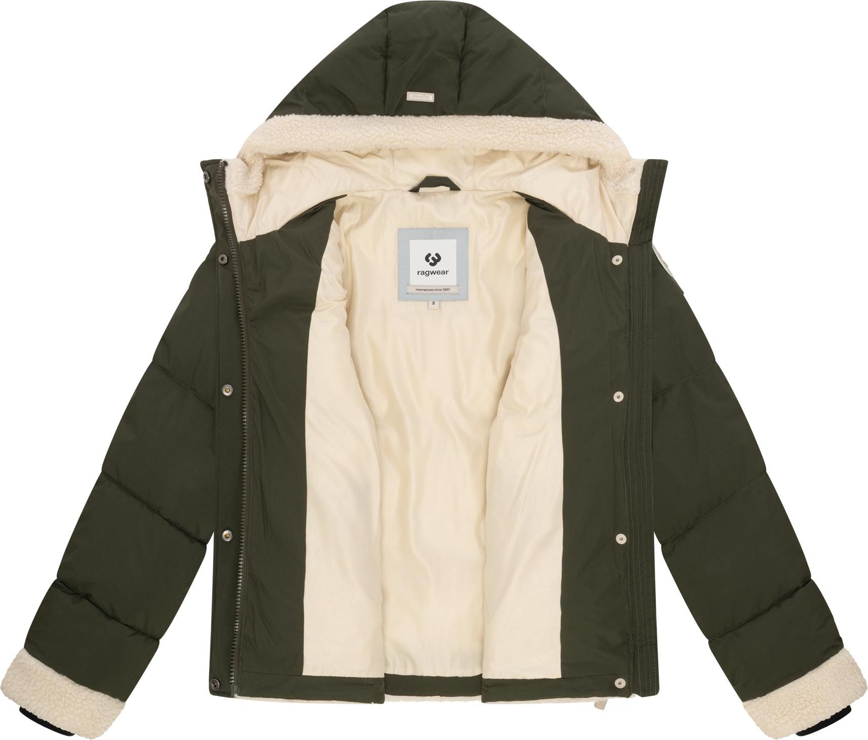 Ragwear Winterjacke Editah YOUMODO warme modische Jacke mit Plüsch-Details – Bild 5 von 5