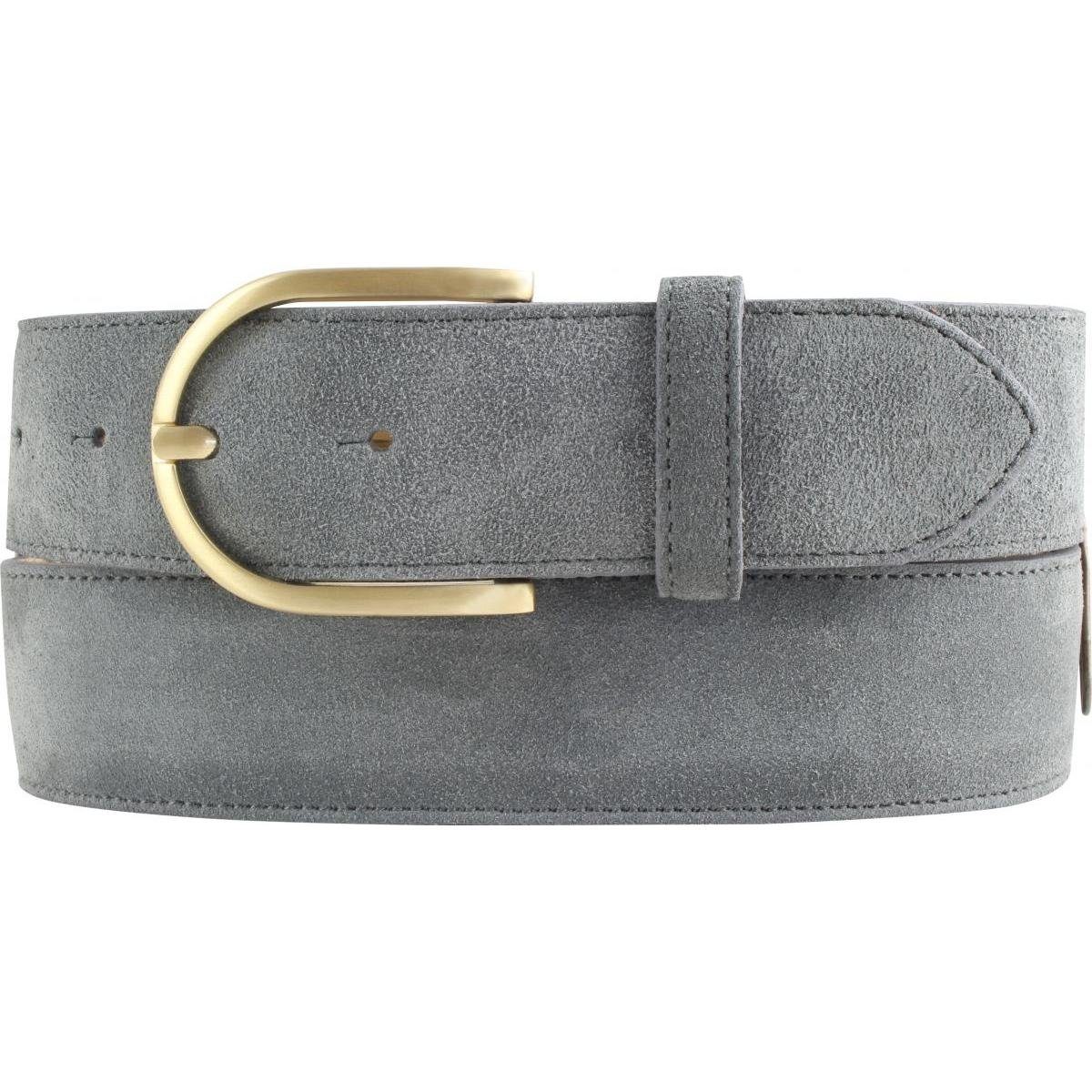 BELTINGER Ledergürtel Damen-Gürtel aus Veloursleder 4 cm - Velour-Gürtel fü günstig online kaufen