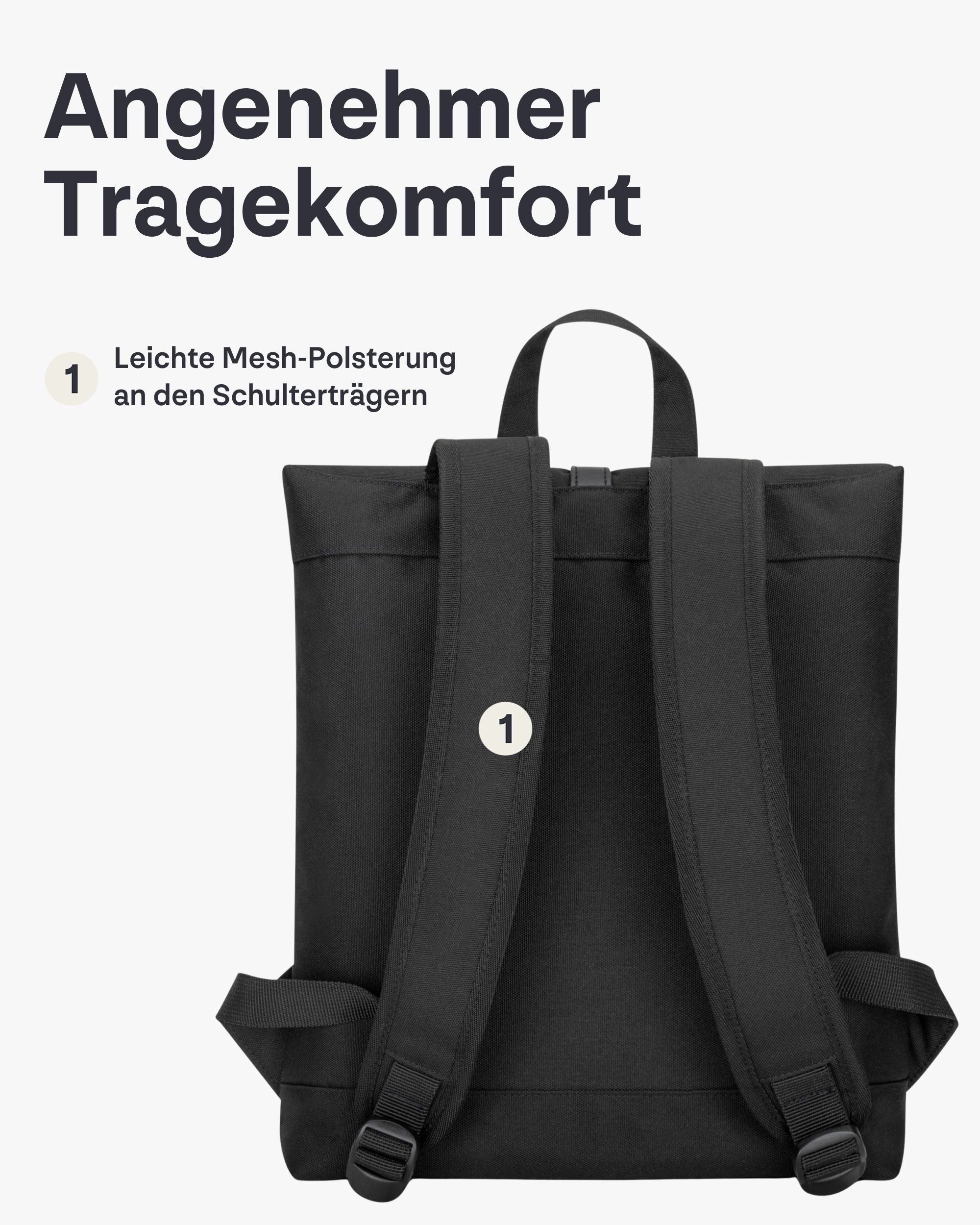 Johnny Urban Cityrucksack MIA Rucksack Damen, Tagesrucksack, Vordertasche, Laptopfach, Wasserabweisend