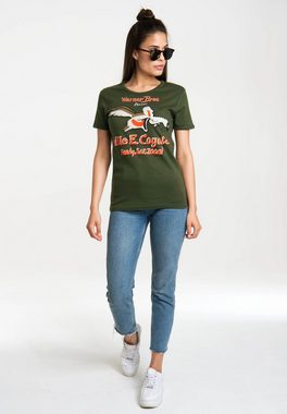 LOGOSHIRT T-Shirt Coyote mit lizenziertem Originaldesign