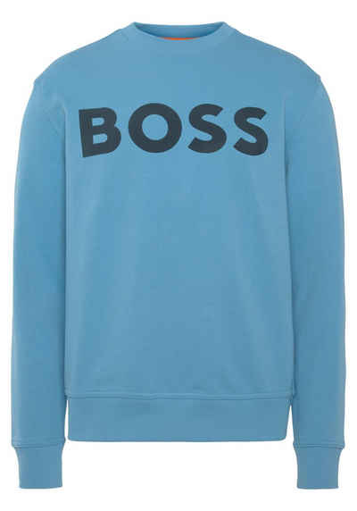 BOSS ORANGE Sweatshirt WeBasicCrew mit Print