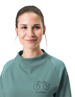VAUDE Rundhalspullover Women's Cyclist Sweater (1-tlg) Grüner Knopf