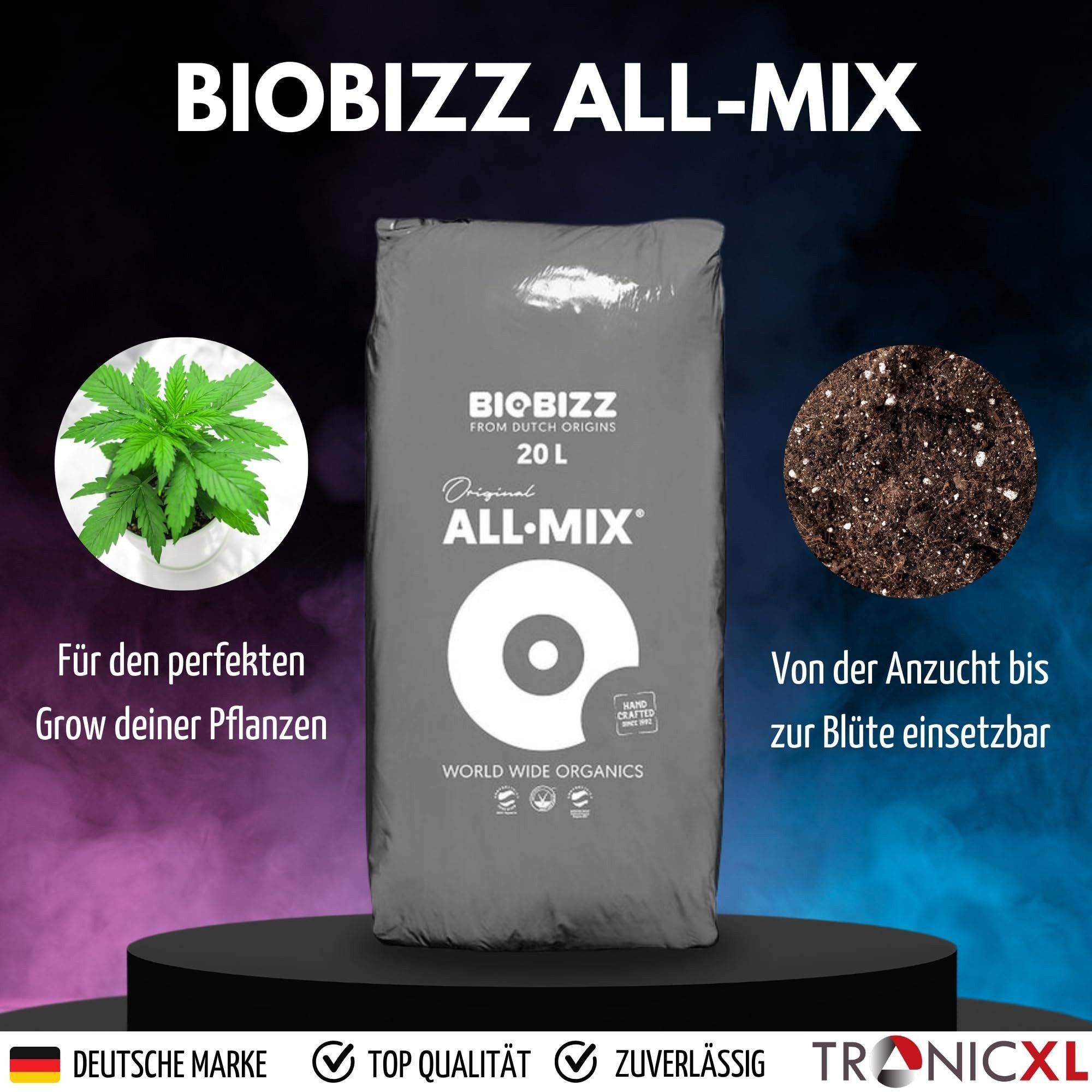 TronicXL Spezialerde Dünger Set + BioBizz günstig online kaufen