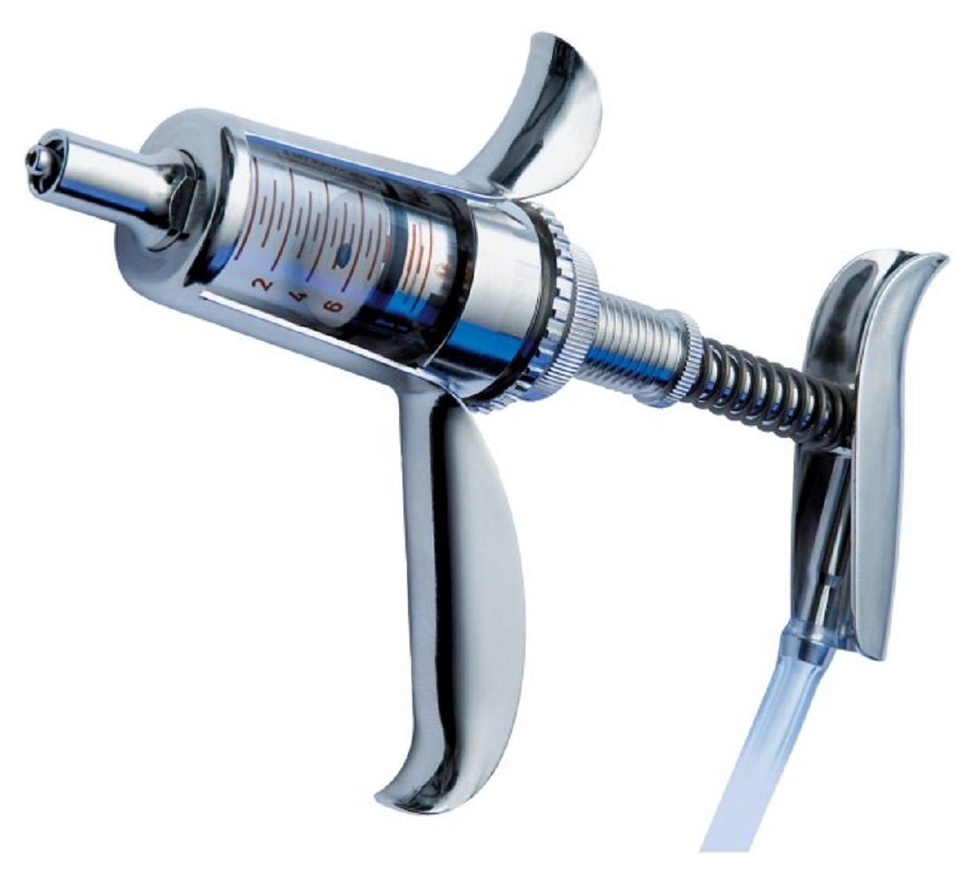 Kerbl Absaugspritze Kerbl 2323 HSW VET MATIC Dosierspritze mit Luer Lock Ansatz 5,0 ml, (1-St)