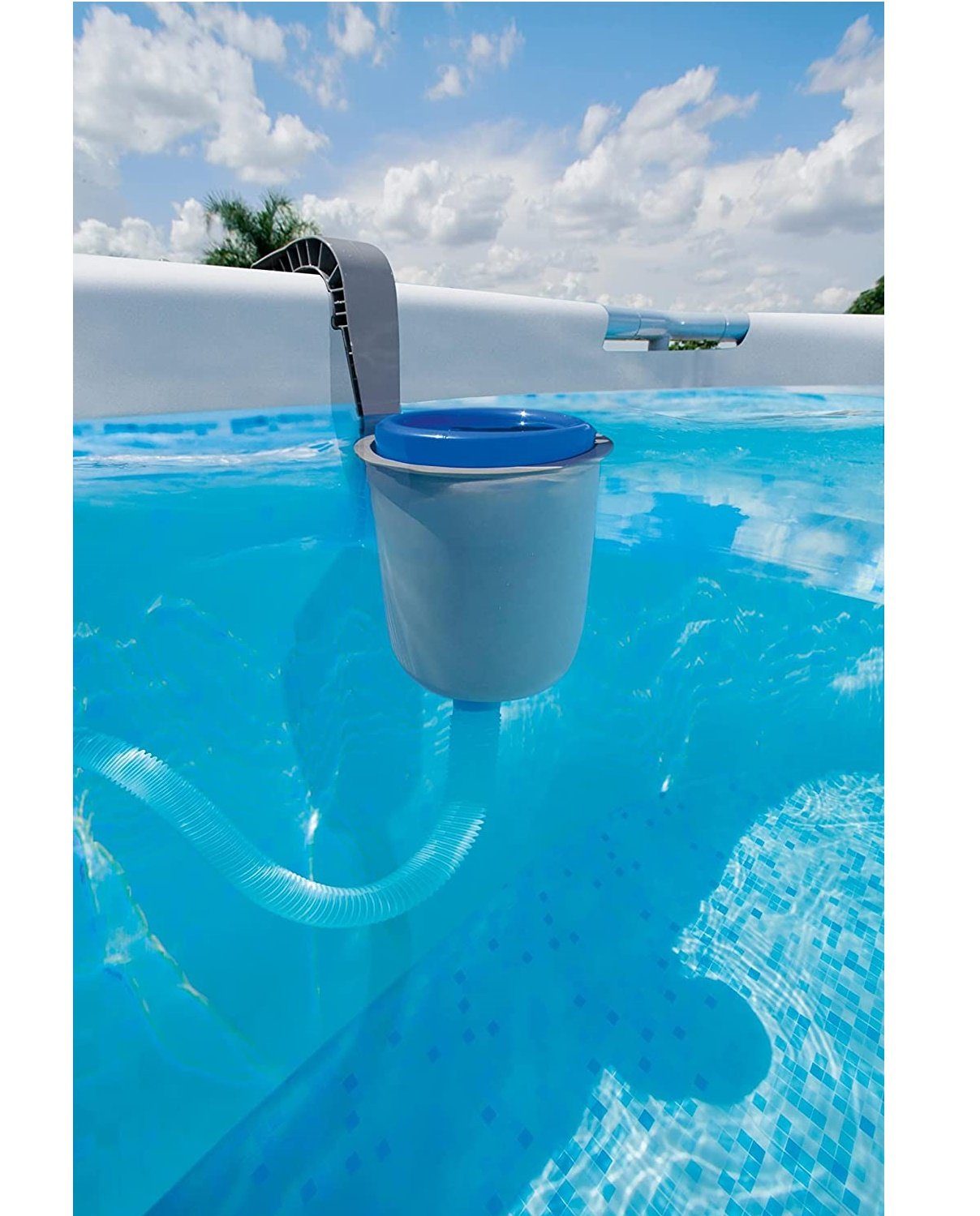 Bestway Skimmer Bestway Pool Oberflächenskimmer Ø16cm, Effektive Reinigung von Pooloberflächen