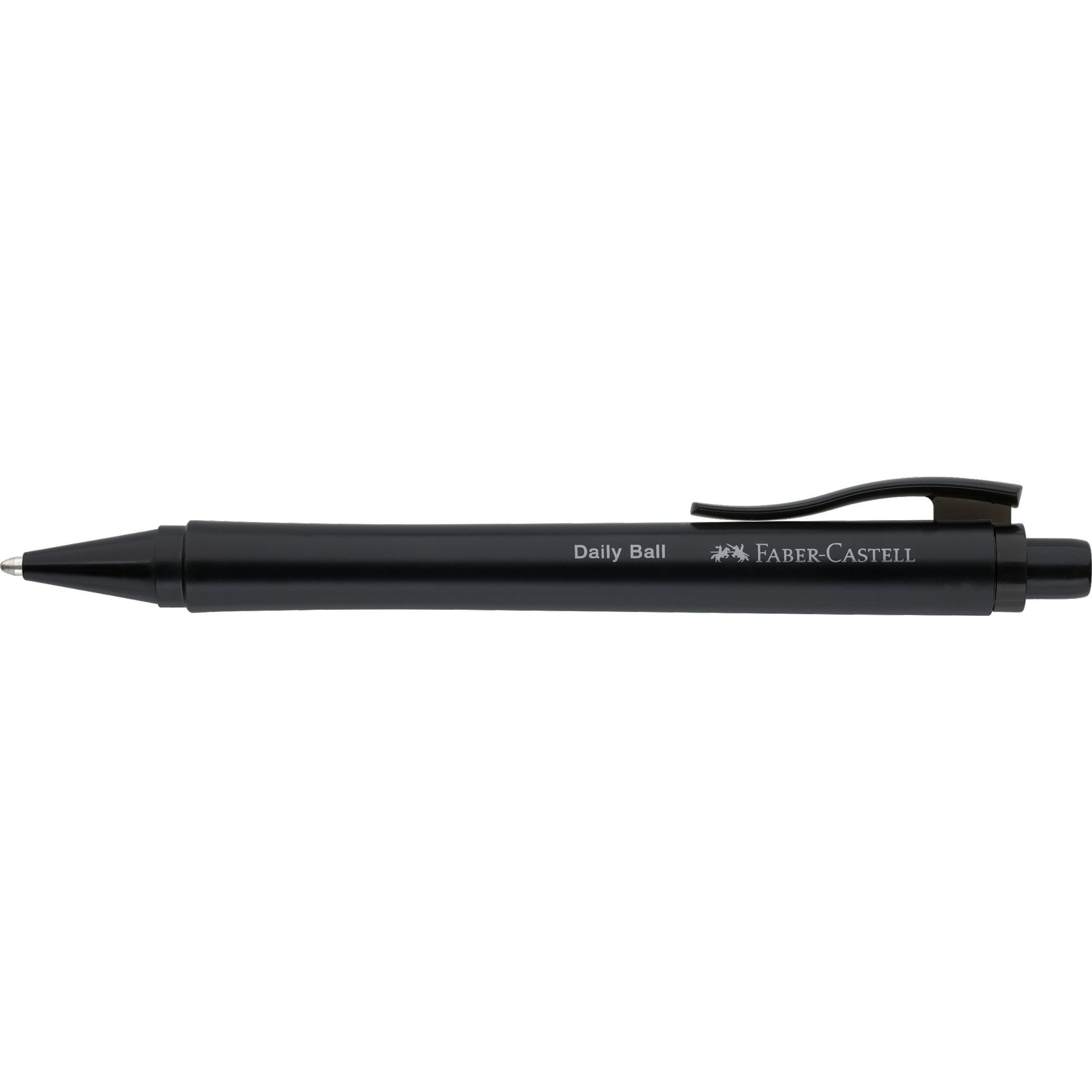 Faber-Castell Kugelschreiber Kugelschreiber Daily Ball XB 140690 schwarz Packung mit 10 Stück