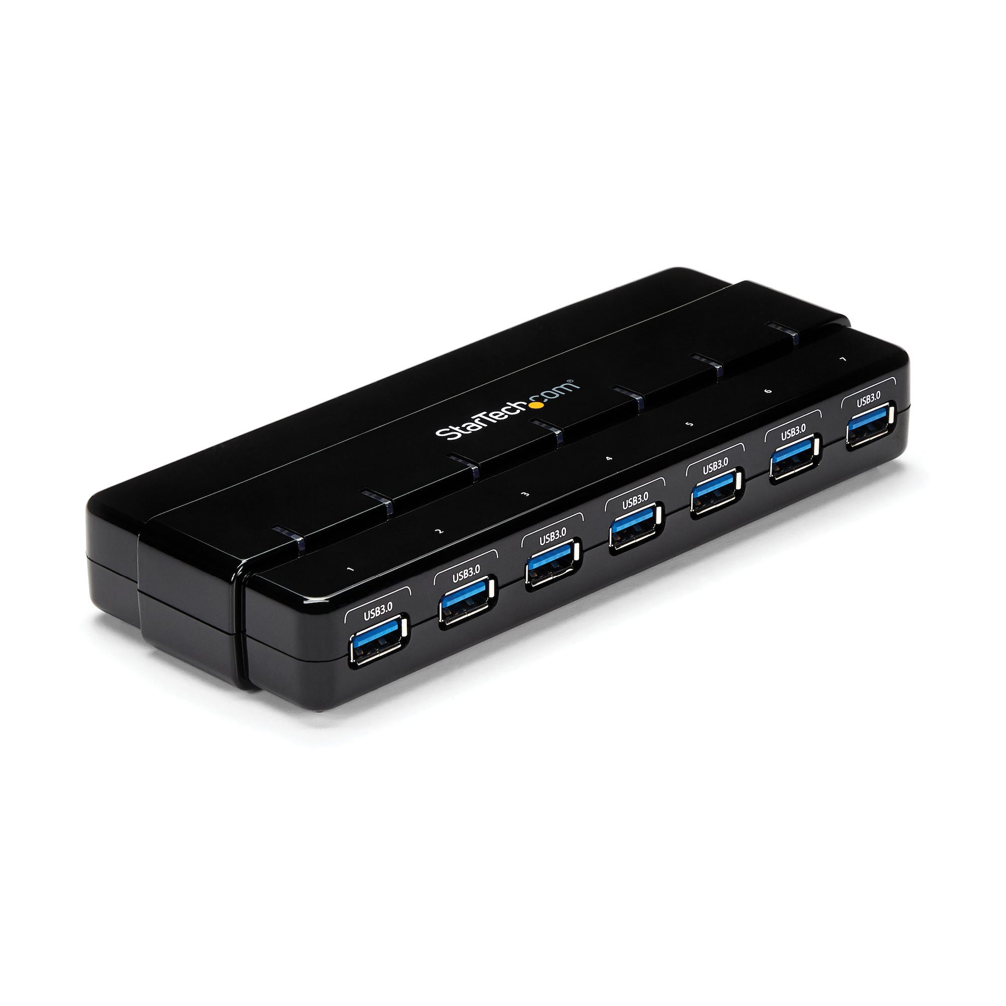 STARTECH.COM 7 Port USB 3.0 SuperSpeed Hub - USB 3 Hub Netzteil / S... USB-Kabel
