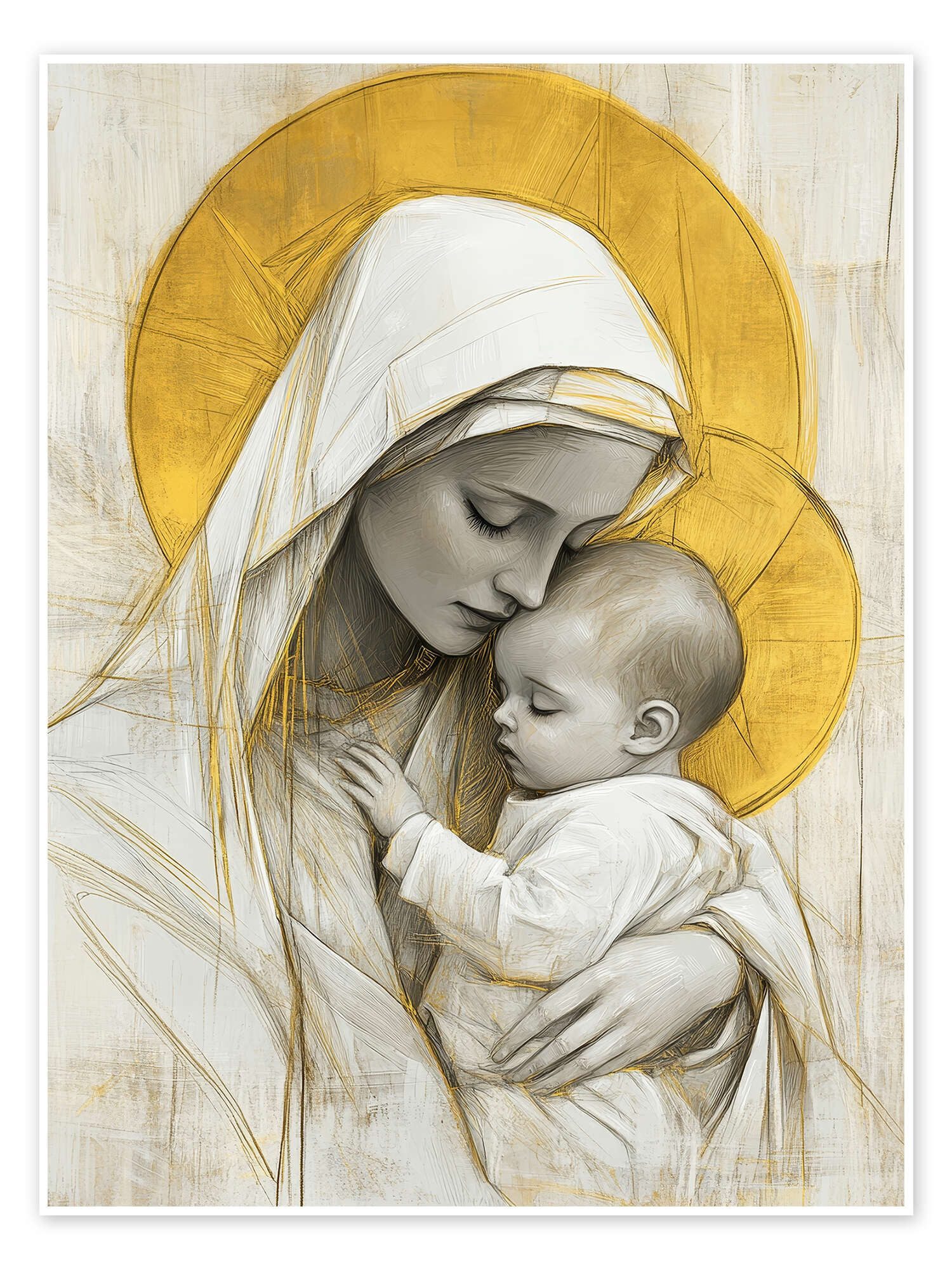 Posterlounge Poster DejaReve, Heilige Maria und günstig online kaufen
