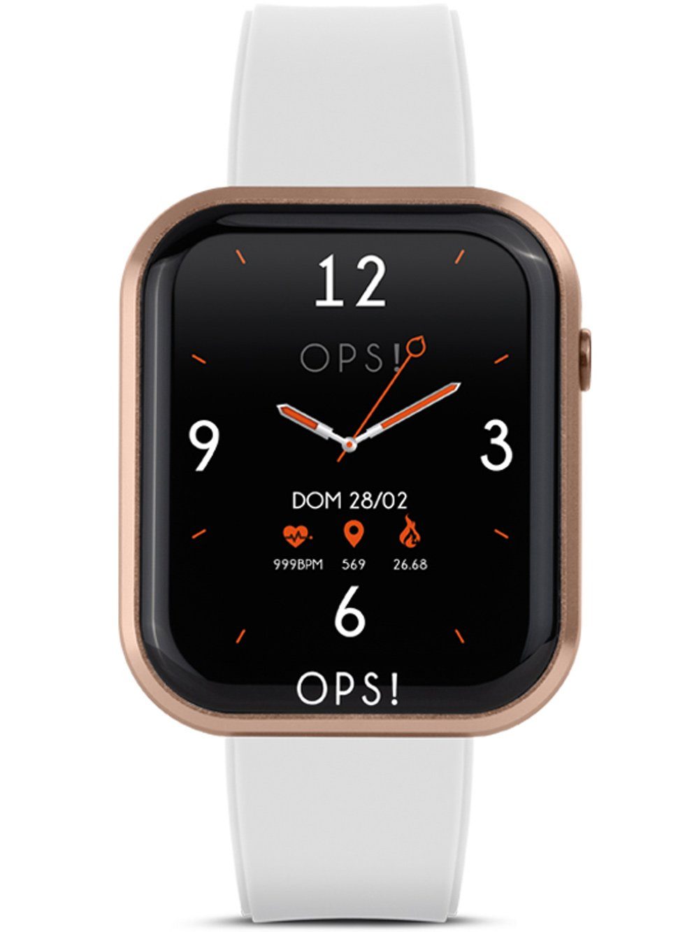 OPS! OBJECTS Quarzuhr OPS!SMART OPSSW-11 Call Smartwatch Unisex Uhr 38mm