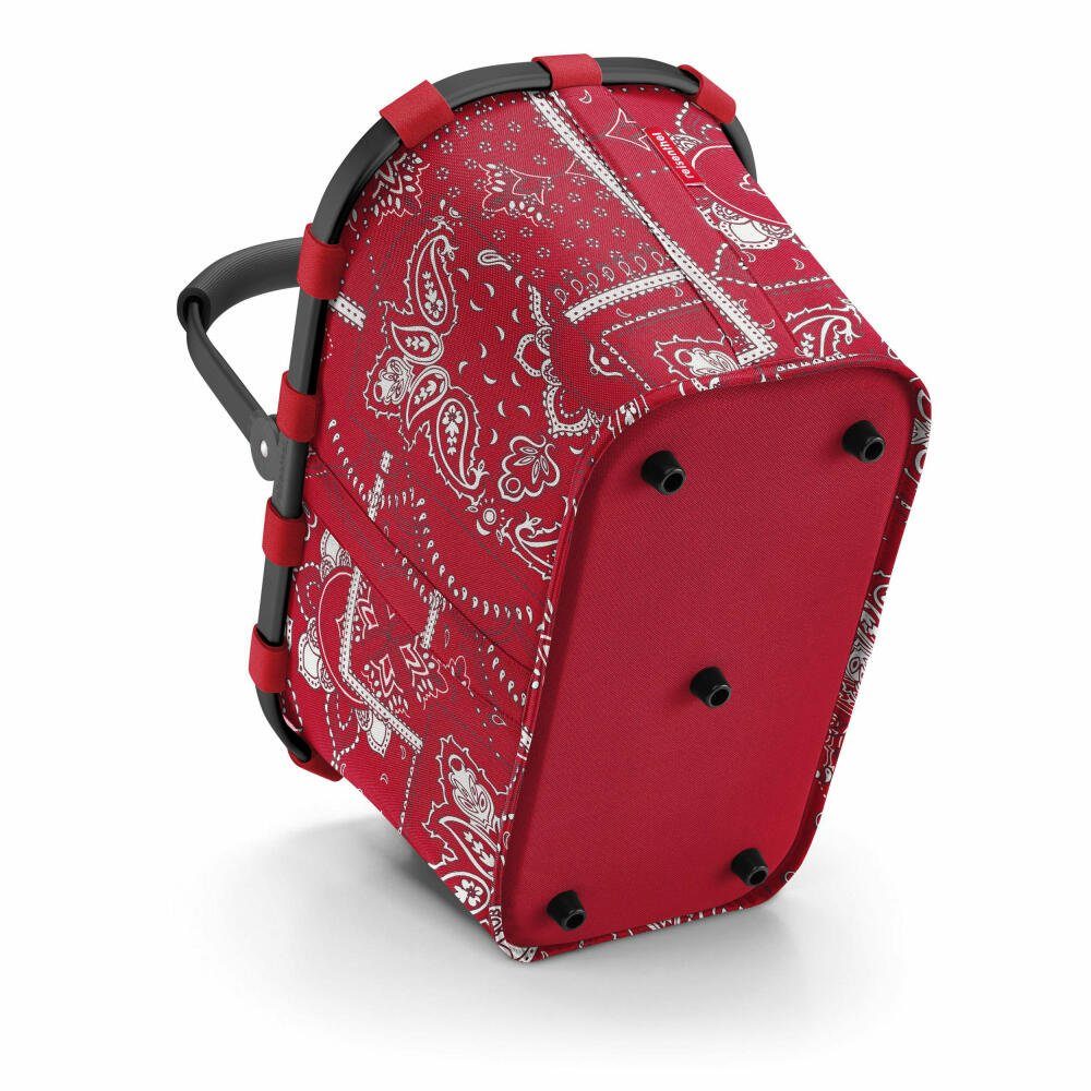 REISENTHEL® Einkaufskorb carrybag Frame Bandana Red