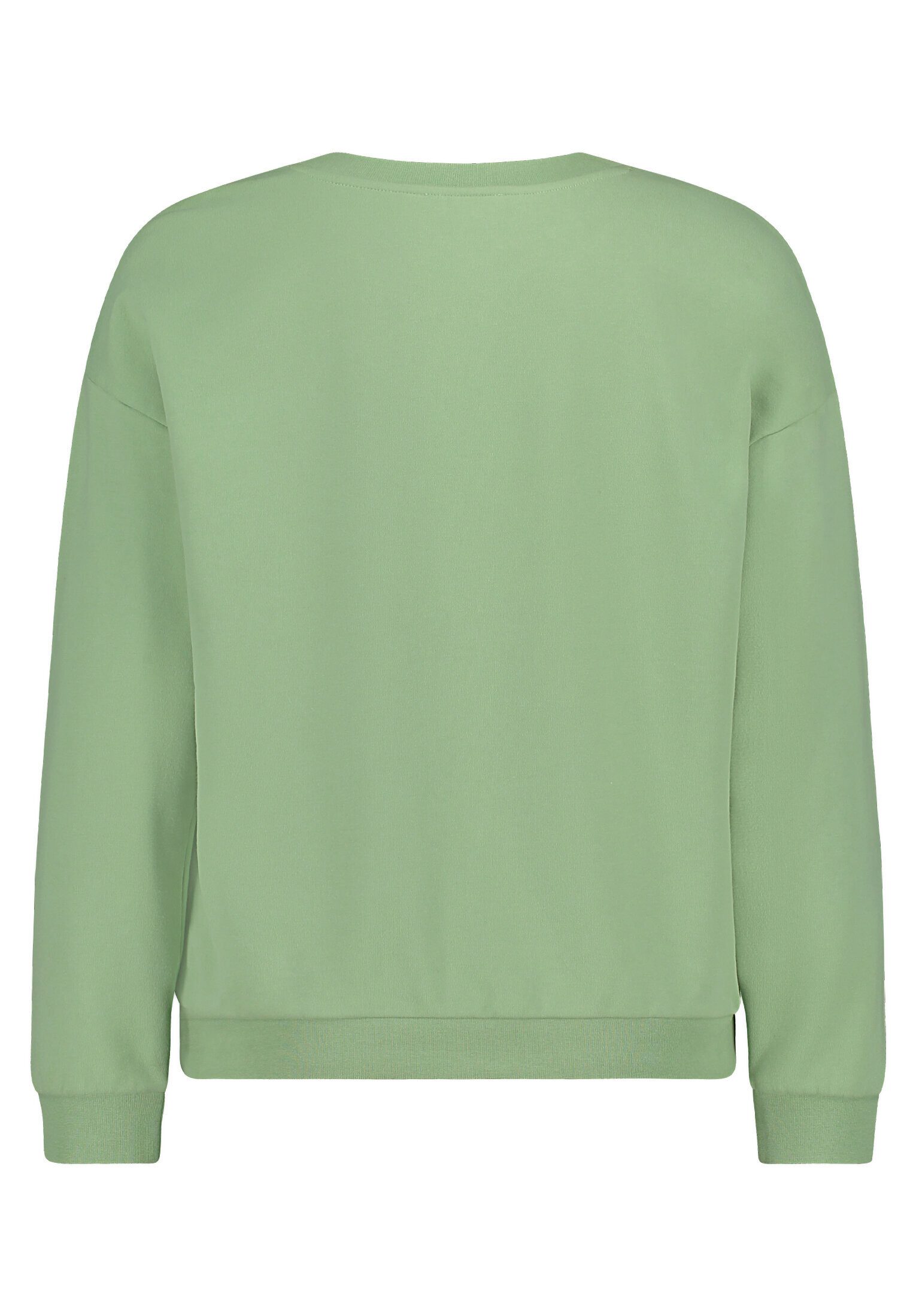 Cartoon Sweatshirt Damen mit Rippbündchen