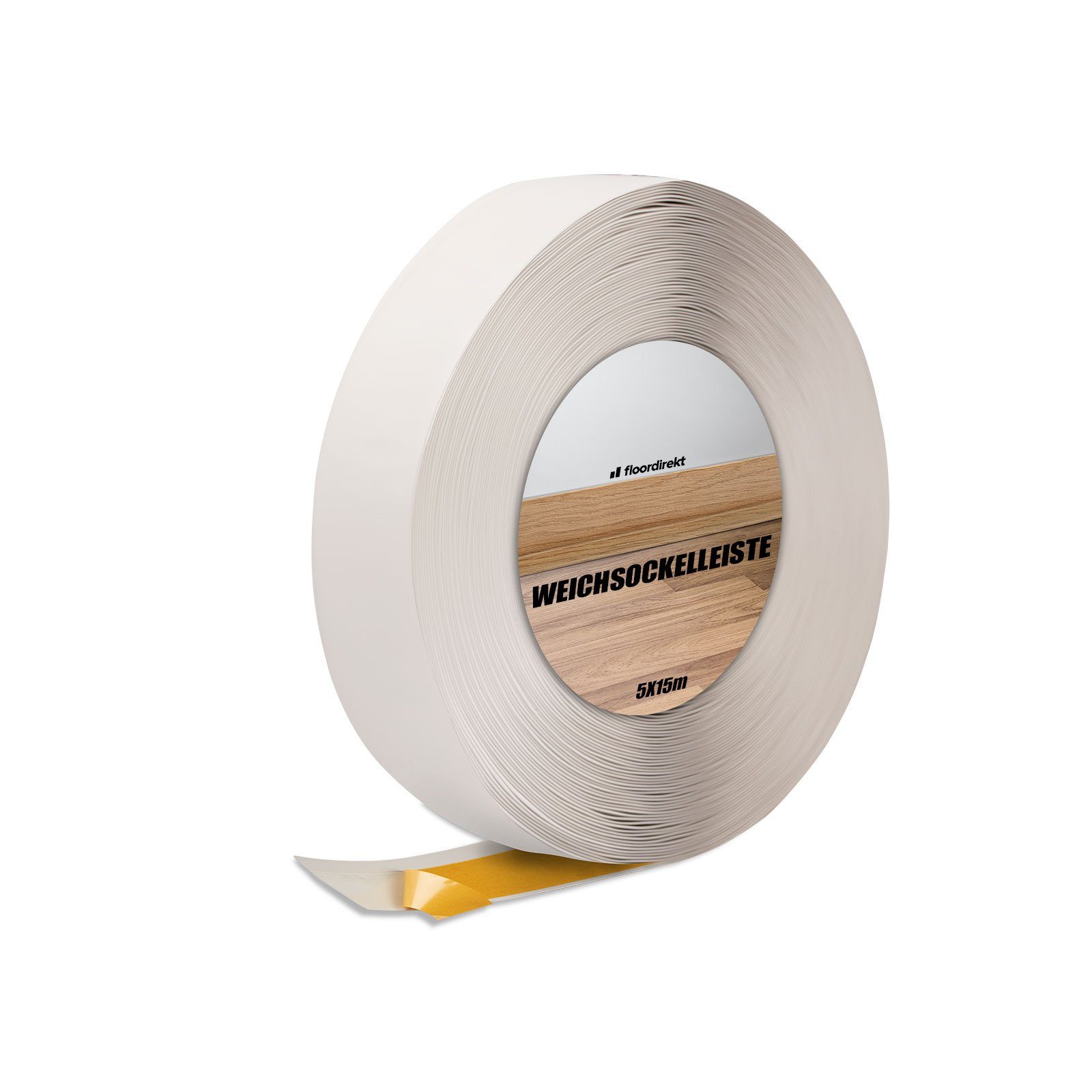 Karat Sockelleiste Hamburg, 3 Farben, Leisten, Selbstklebende Rückseite, L: 500 cm, H: 1.85 cm