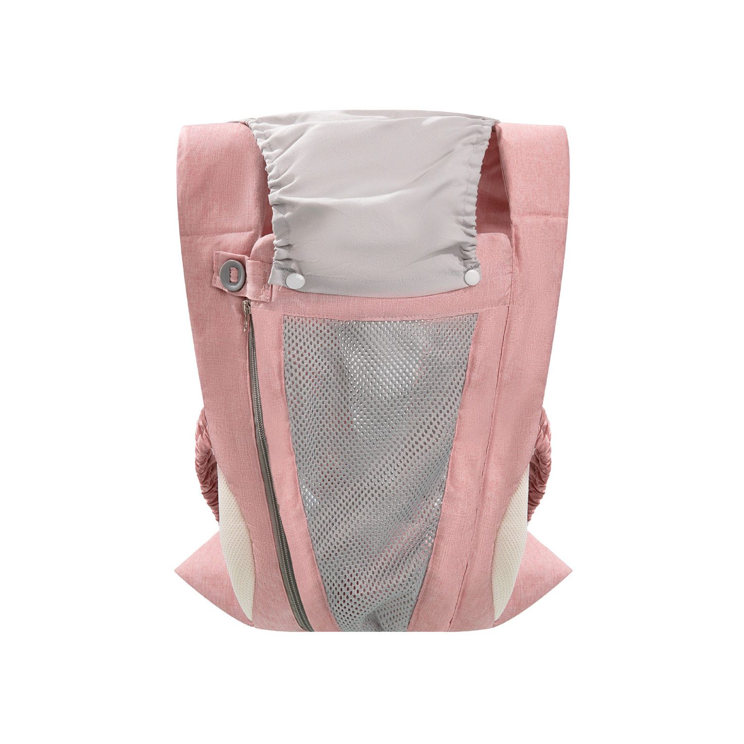 Refttenw Babytrage Bauchtrage ab Geburt bis 20kg für Kleinkinder mit Reißverschluss