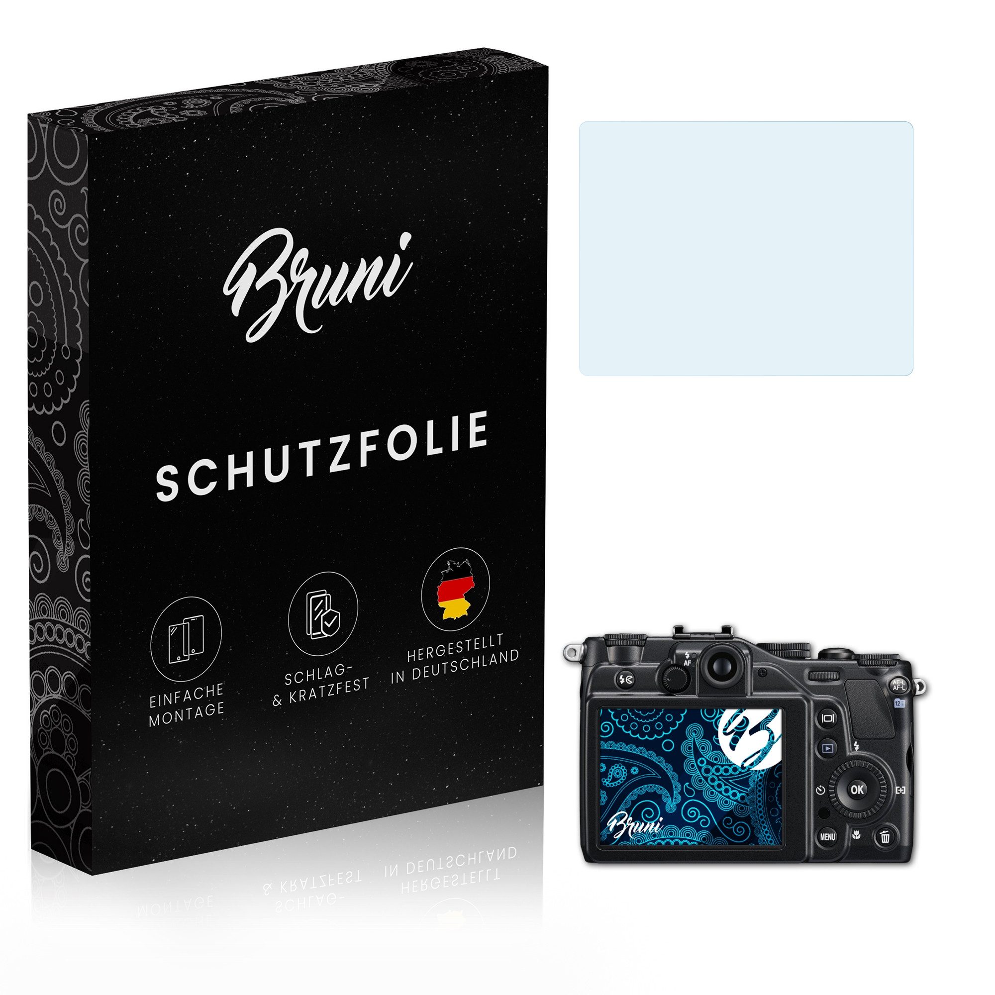 Schutzfolie Glasklare Displayschutzfolie für Coolpix P7000