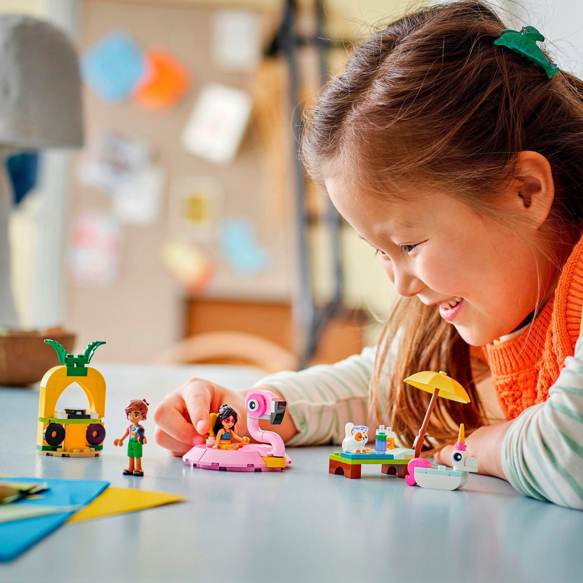 LEGO® Poolparty mit Einhorn und Flamingo günstig online kaufen