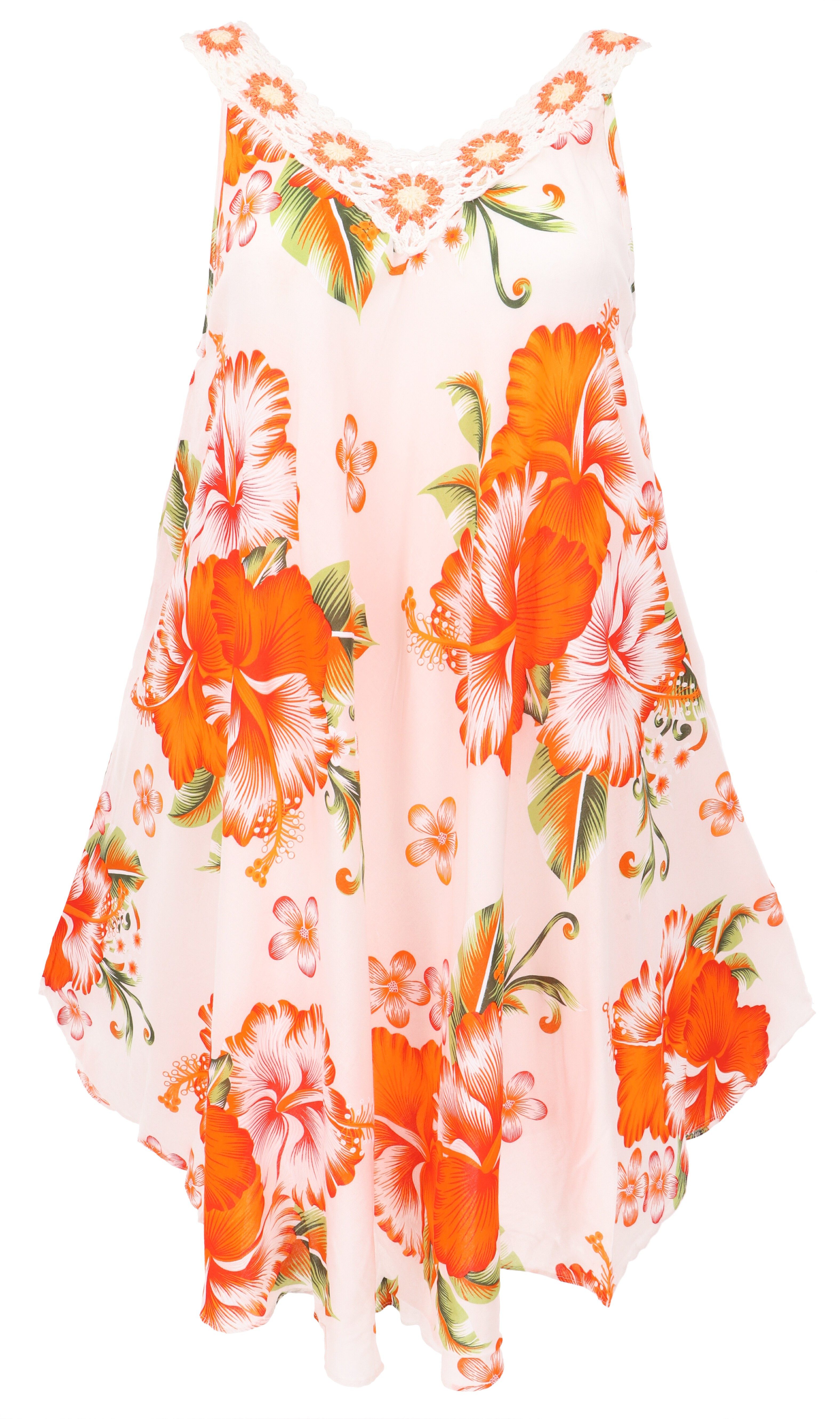 Midikleid Plus Size Boho Minikleid, weites Sommerkleid,..