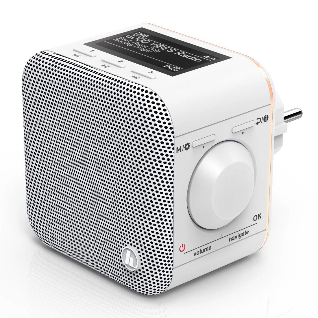 Heißer Verkauf Hama Steckdosenradio, DAB (DAB) Radio Bluetooth/FM Steckdose, Digitalradio f. DR40BT-PlugIn