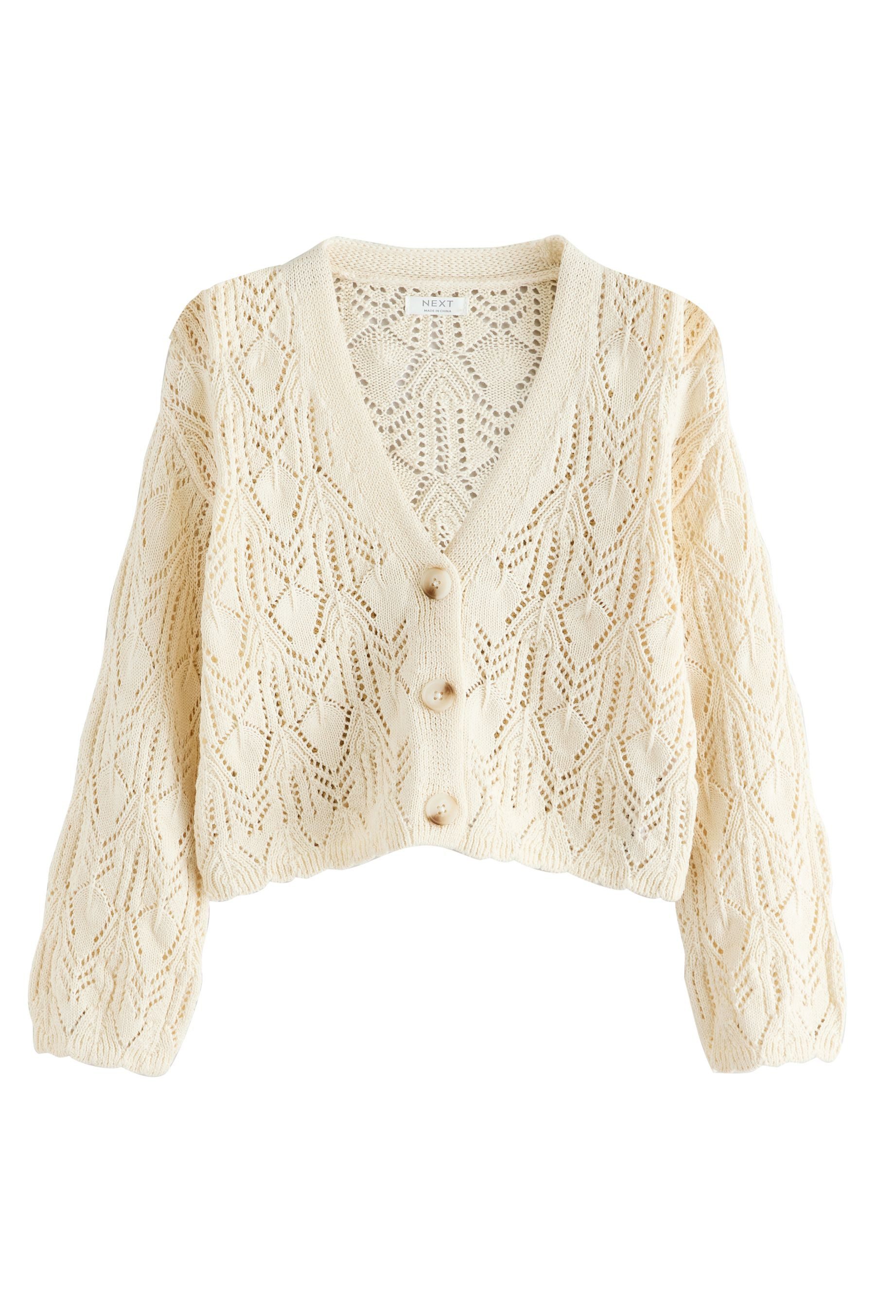 Strickjacke Strickjacke mit V-Ausschnitt