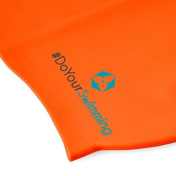 #DoYourSwimming Badekappe "Goldfisch" (Schwimmkappe, 1 St), für Wasserabenteuer mit maximalem Schutz für Haar und Ohr