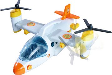 SIMBA Spielzeug-Flugzeug Feuerwehrmann Sam Fire Swift Rettungsflugzeug, mit Licht- und Soundeffekten
