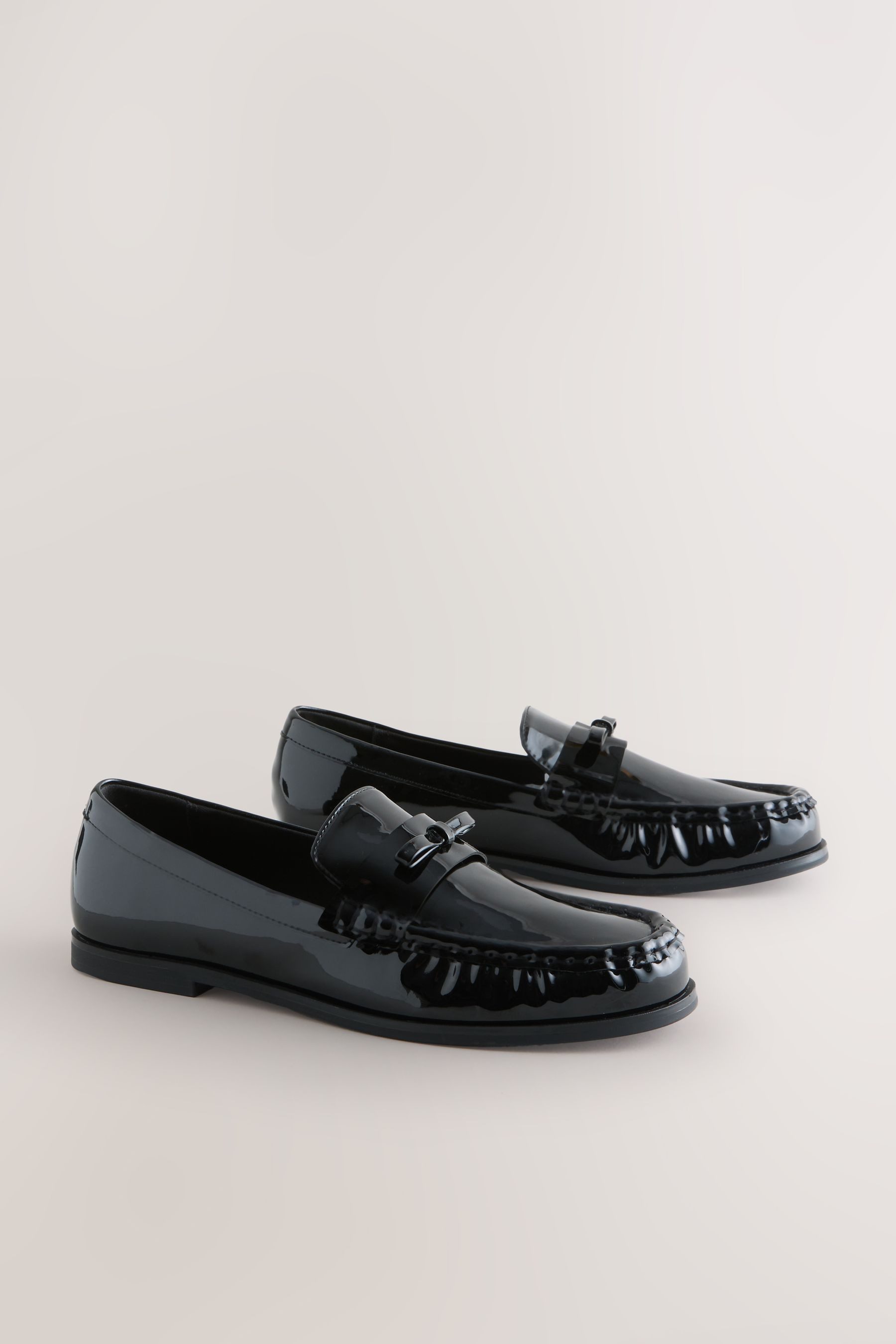 Next Forever Comfort® Loafer mit Schleife und Raffung Loafer (1-tlg)