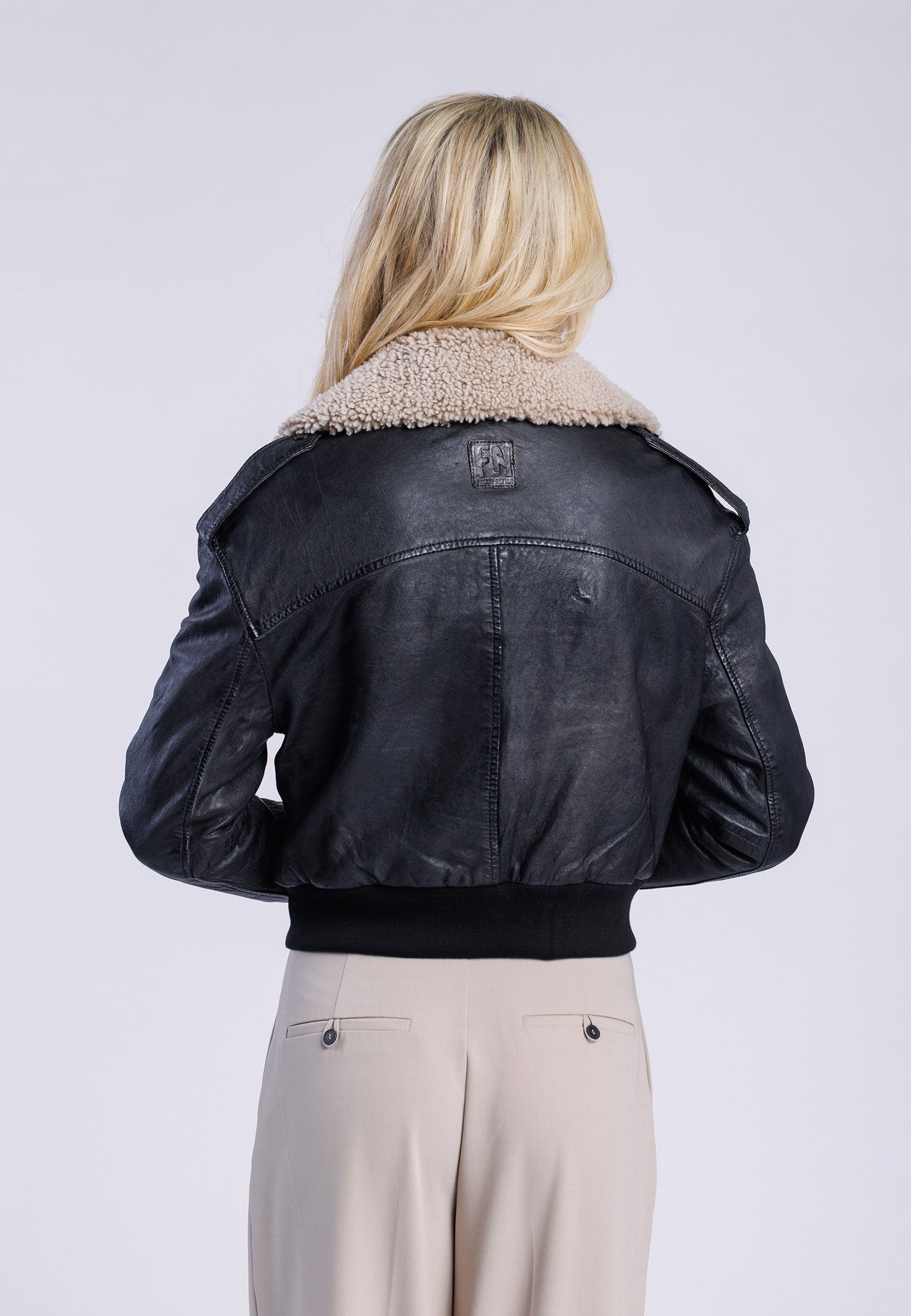 Freaky Nation Lederjacke Page-FN