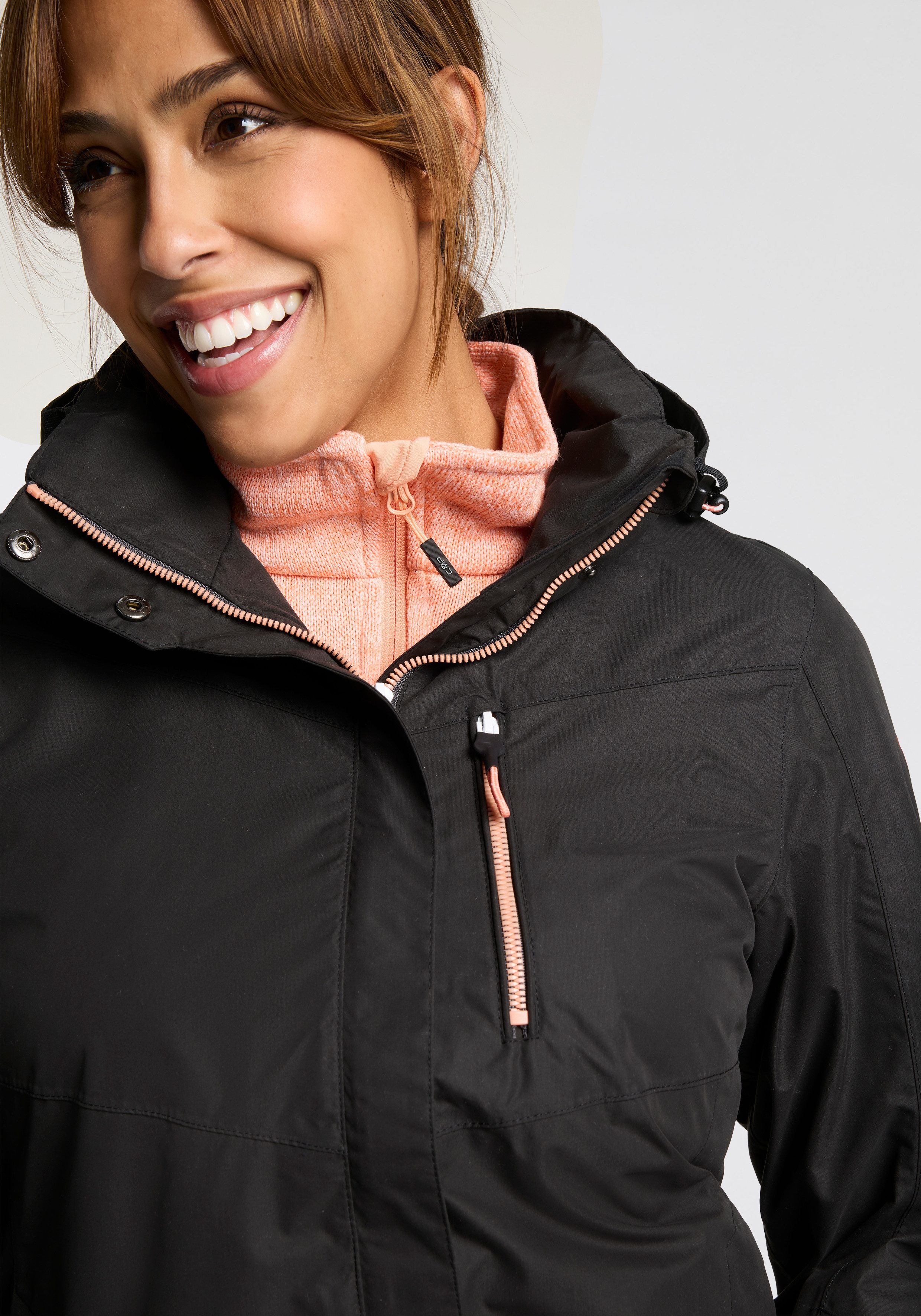 Killtec Regenjacke Wasser- & winddicht & leicht & abzippbarer Kapuze