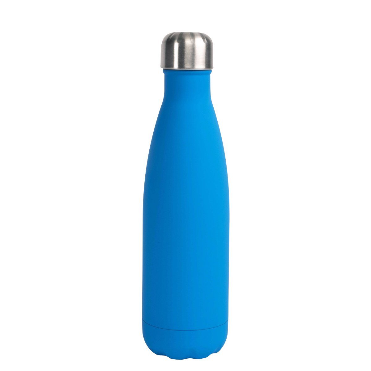 sagaform Trinkflasche gummiert l, Trinkflasche 0.5 hellblau