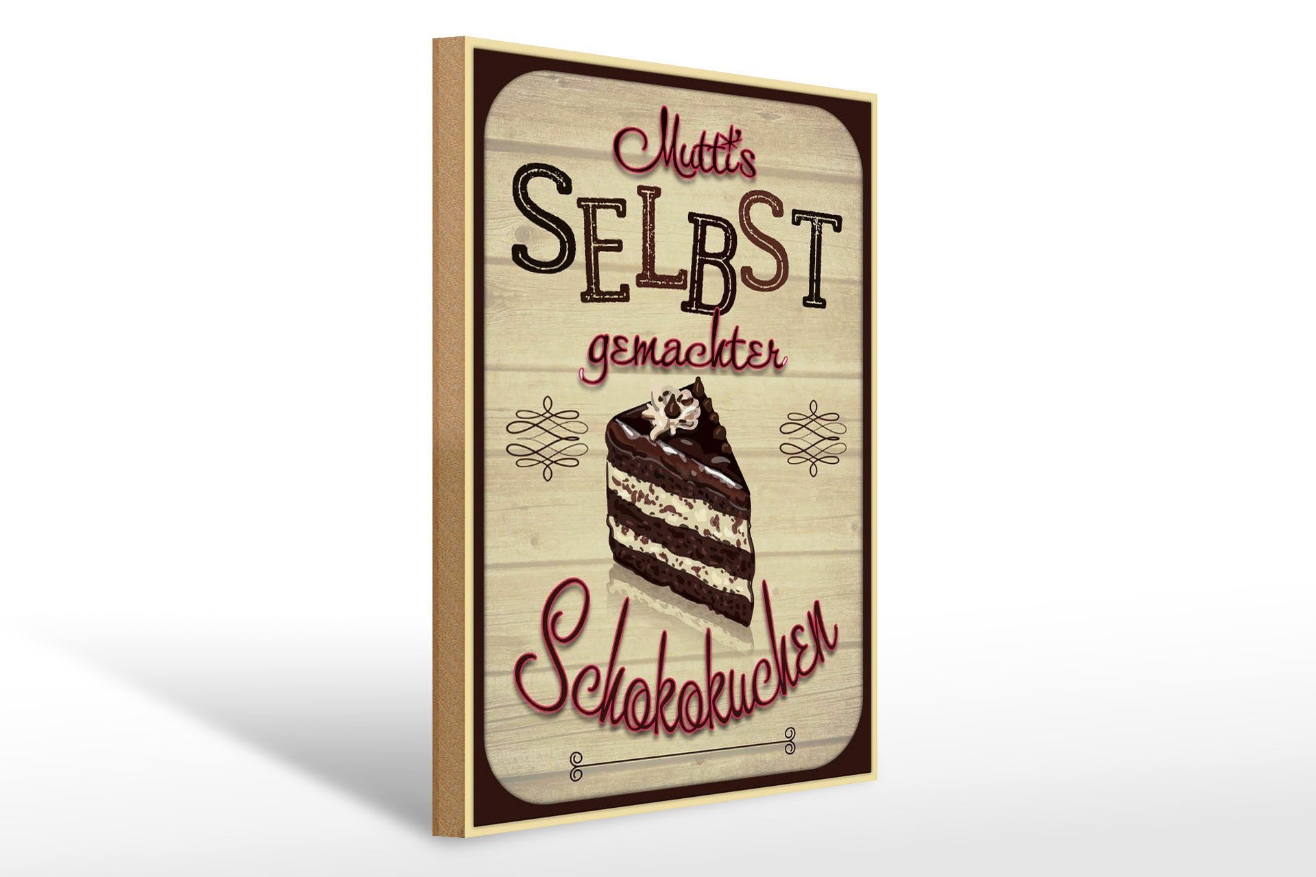 Femer GmbH Holzbild Spruch 30x40cm Muttis selbst gemachter Kuchen ...