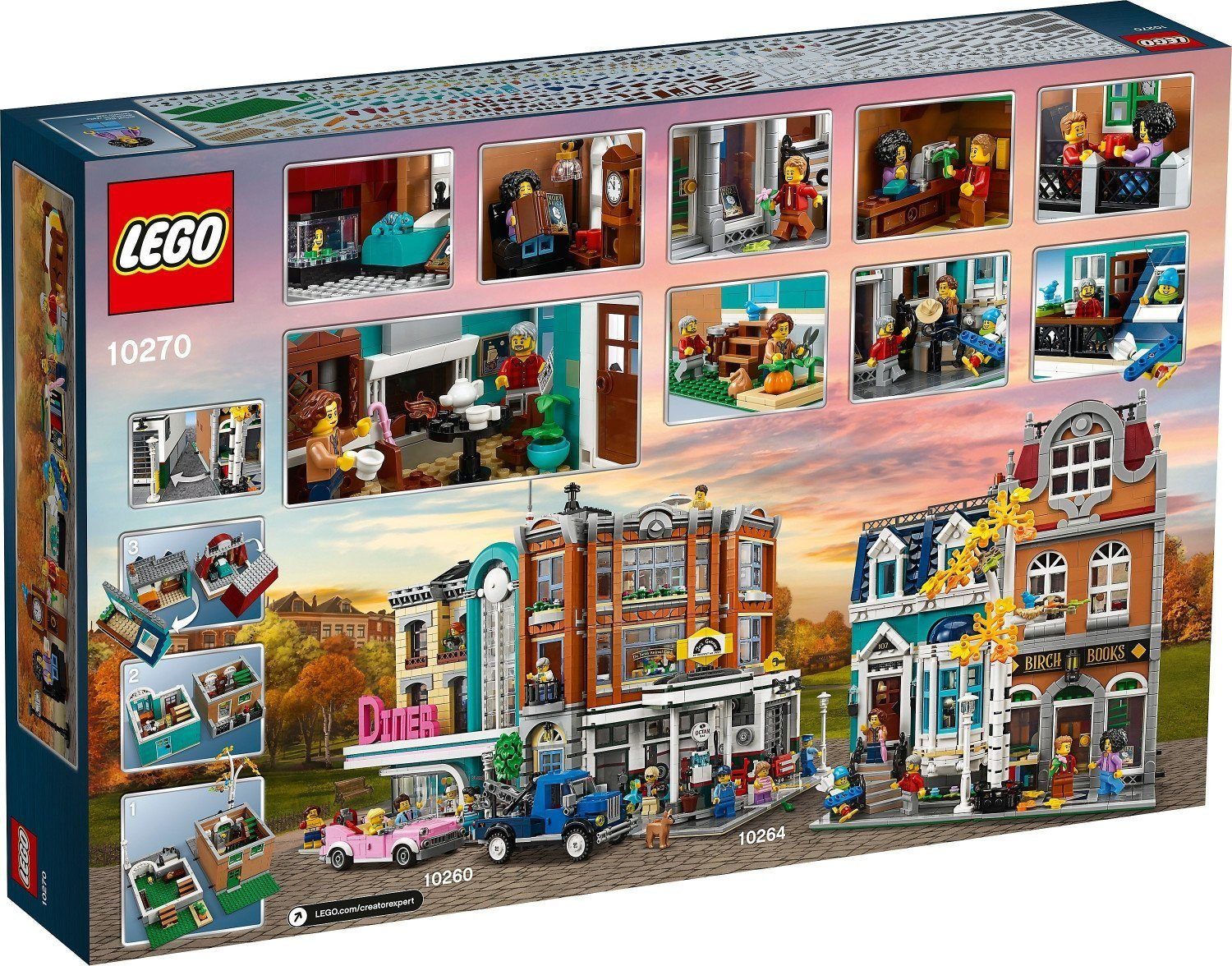 LEGO® Spielbausteine »Creator 10270 Buchhandlung Bausatz für Kinder und  Erwachsene, geeignet ab 16 Jahren«, (2504 St) online kaufen | OTTO