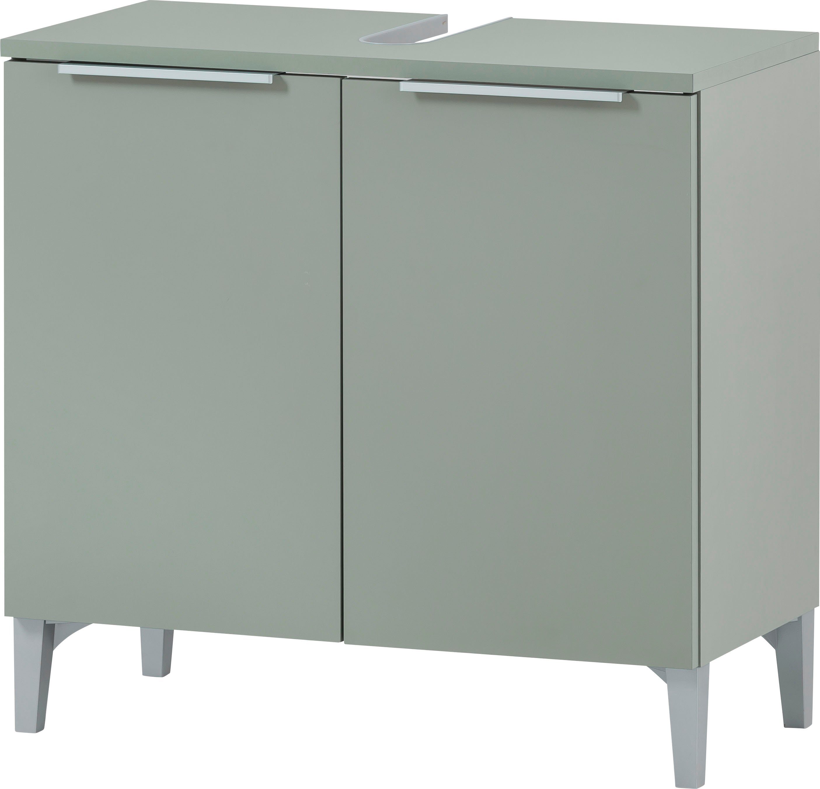 Schildmeyer Waschbeckenunterschrank Smilla, Waschbeckenunterschrank, Made in Germany, B: 63,5 cm Solide Verarbeitung - Dieses Produkt ist in Deutschland gefertigt