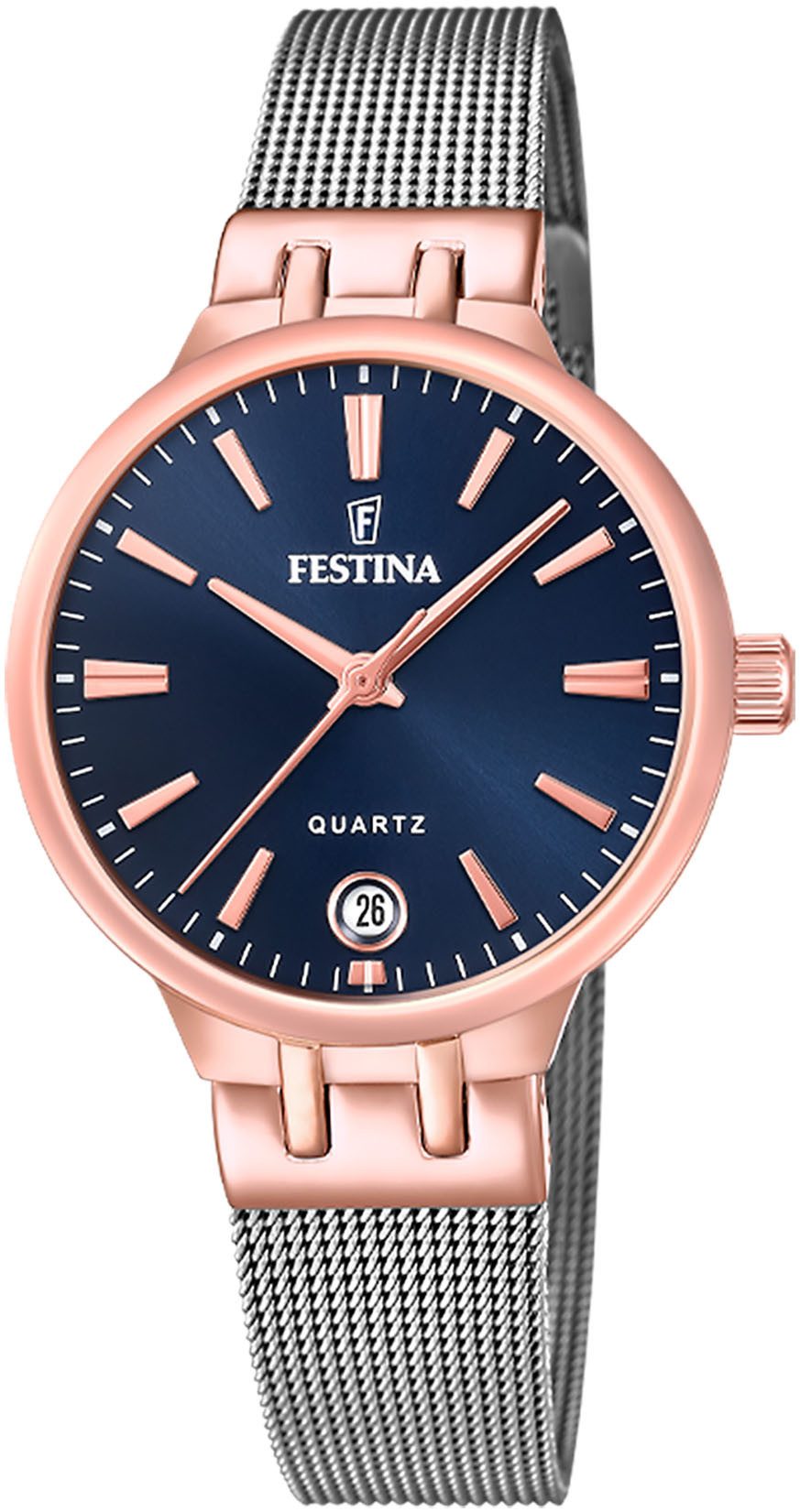 Festina Quarzuhr Mademoiselle F20715/3, Armbanduhr, Damenuhr, günstig online kaufen