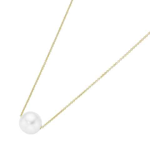 Luigi Merano Perlenkette mit Süßwasser Zuchtperle, Gold 375