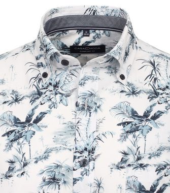 CASAMODA Hawaiihemd - Freizeithemd Kurzarm - gemustertes Kurzarmhemd -  Comfort Fit