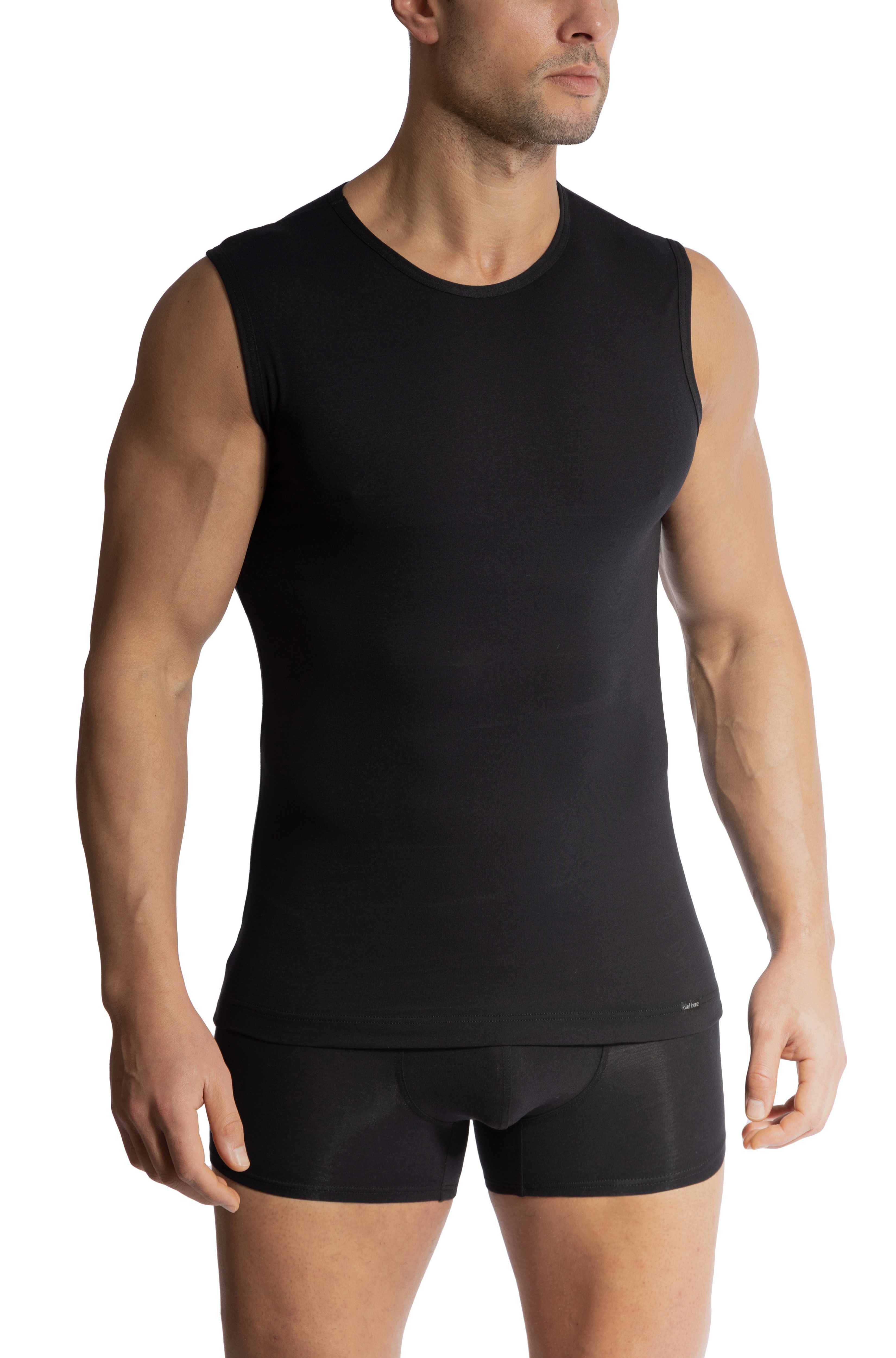 Olaf Benz Muskelshirt RED 1601 - Cotton Look & Feel