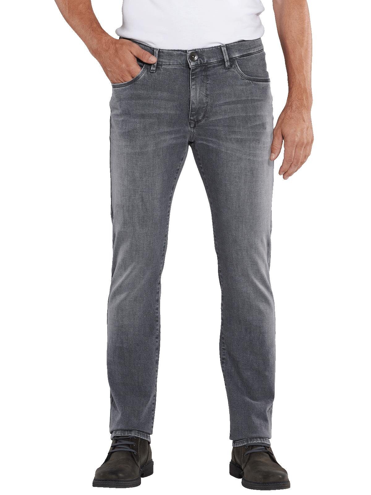 Engbers Stretch-Jeans engbers Herren Super-Stretch-Jeans slim fit, Grau