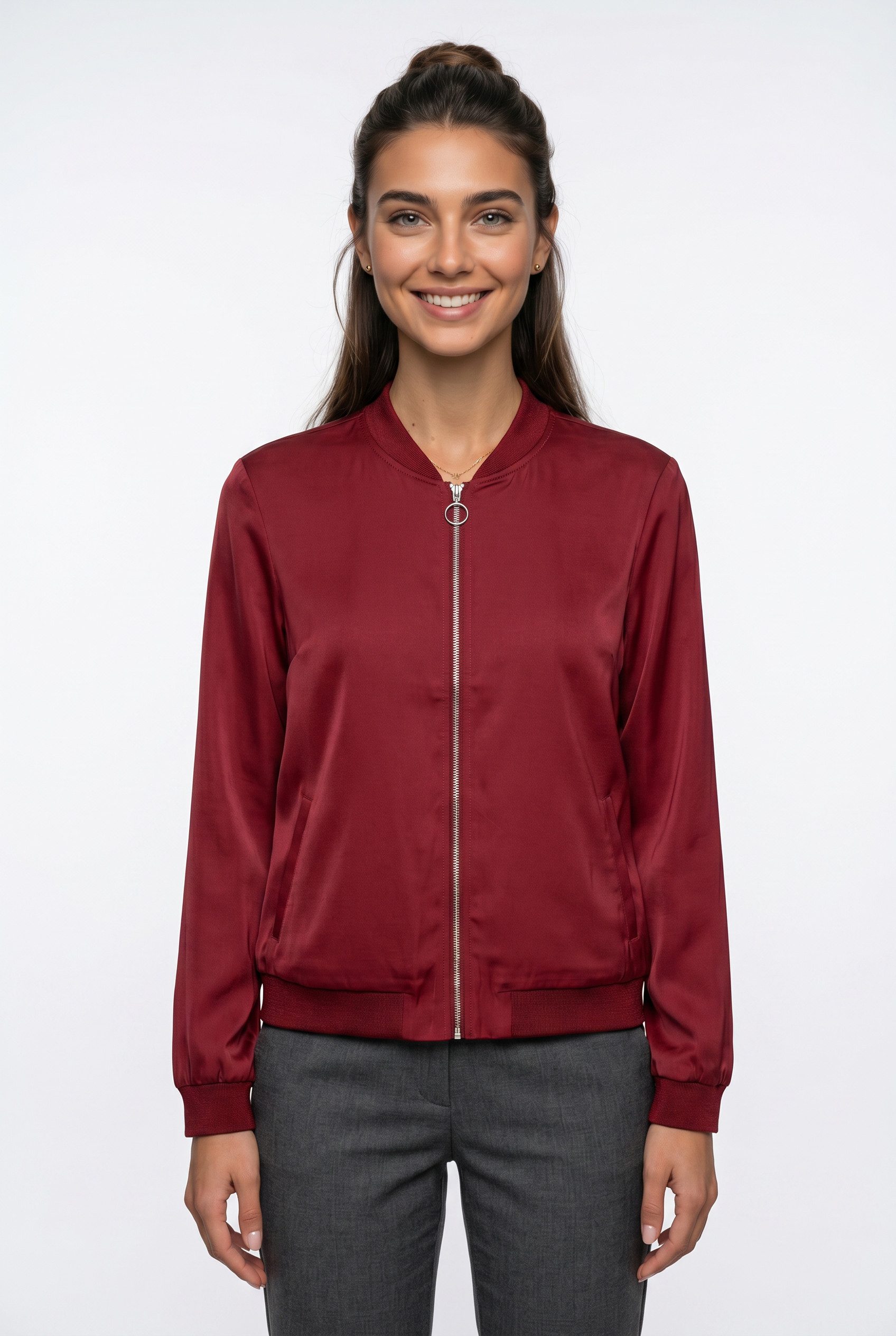 Vero Moda Bomberjacke VMCOCO L/S BOMBER NOOS Materialmix
