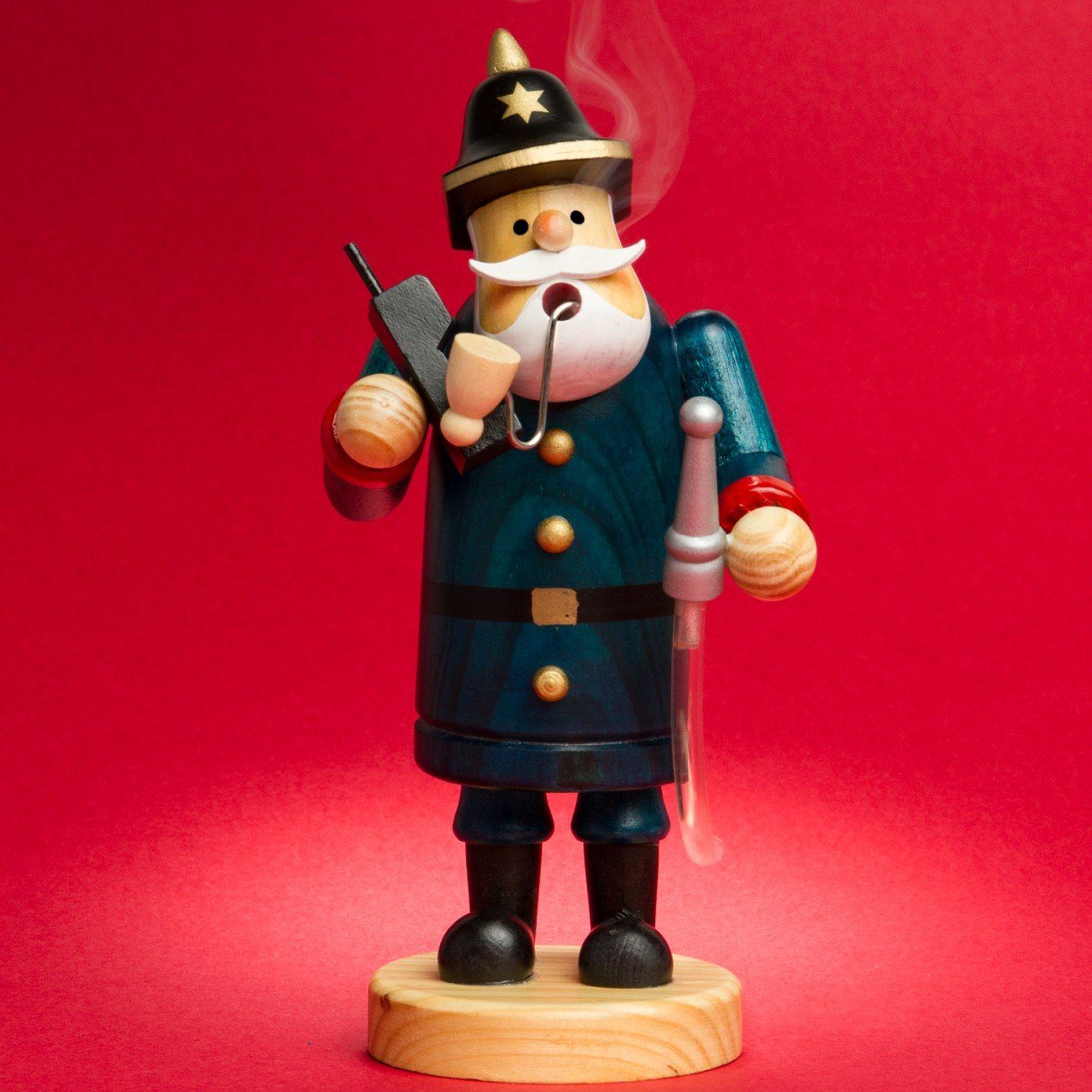 SIKORA Weihnachtsfigur RM-A Räuchermännchen aus Holz günstig online kaufen