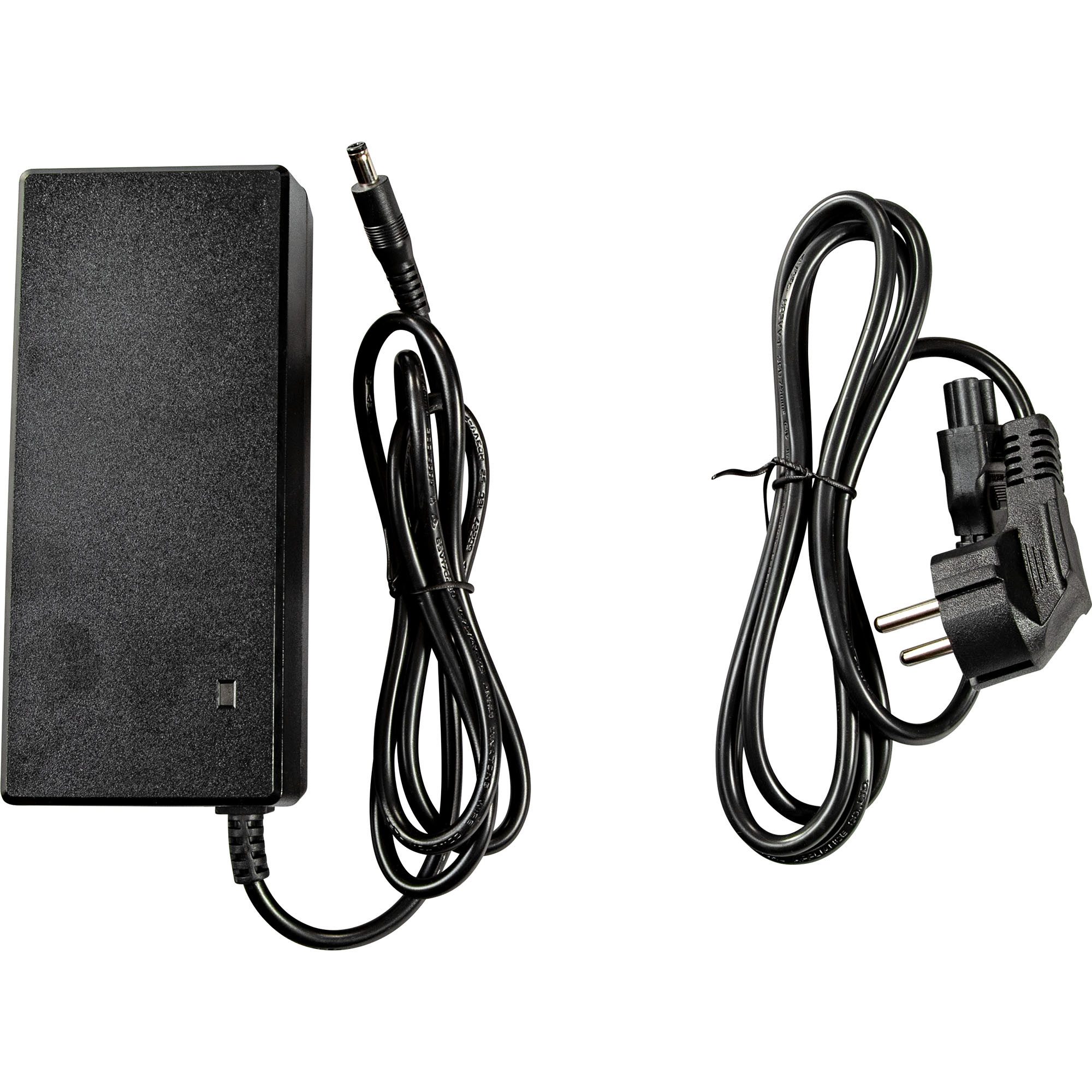 Pentagon Sports SSLC084V42M Akku-Ladestation (1800 mA, 2-tlg., Ladegerät Akku E Bike Fahrrad Lithium-Ionen Batterien 42V Koax)