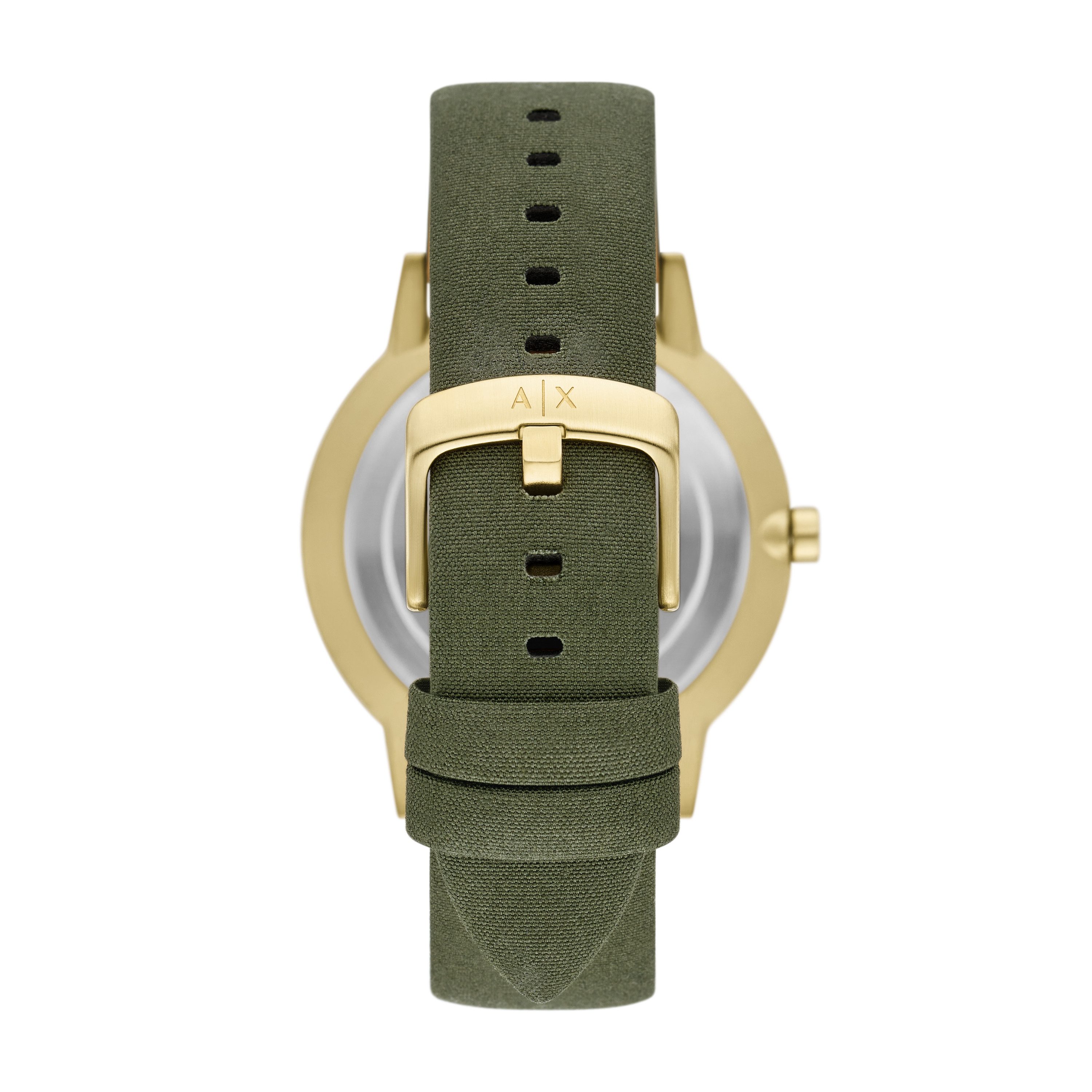 ARMANI EXCHANGE Quarzuhr AX2765, Armbanduhr, Herrenuhr, Lederarmband, analog, Tag